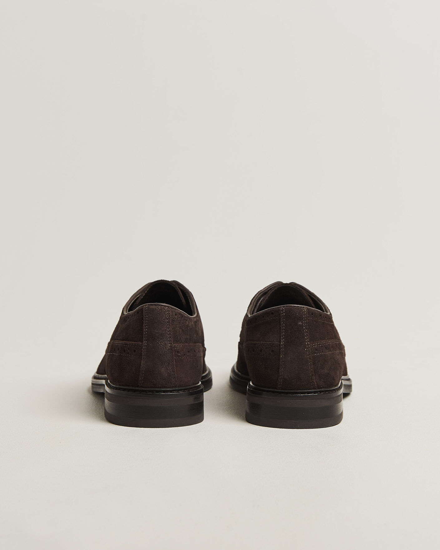 Herre | Brogues | Gant | Bidford Suede Brogues Dark Brown