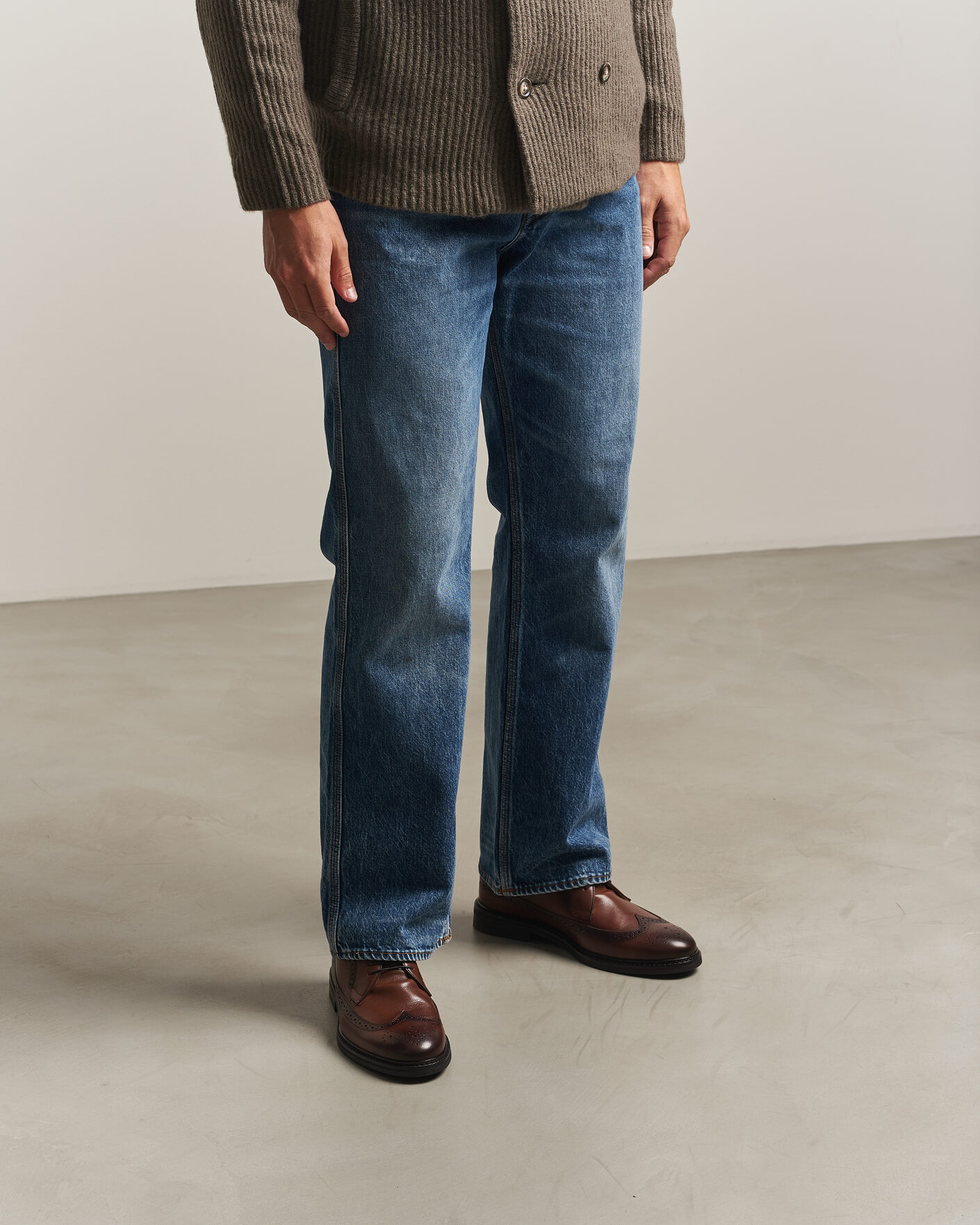 Herre | Brogues | Gant | Bidford Leather Brogues Cognac