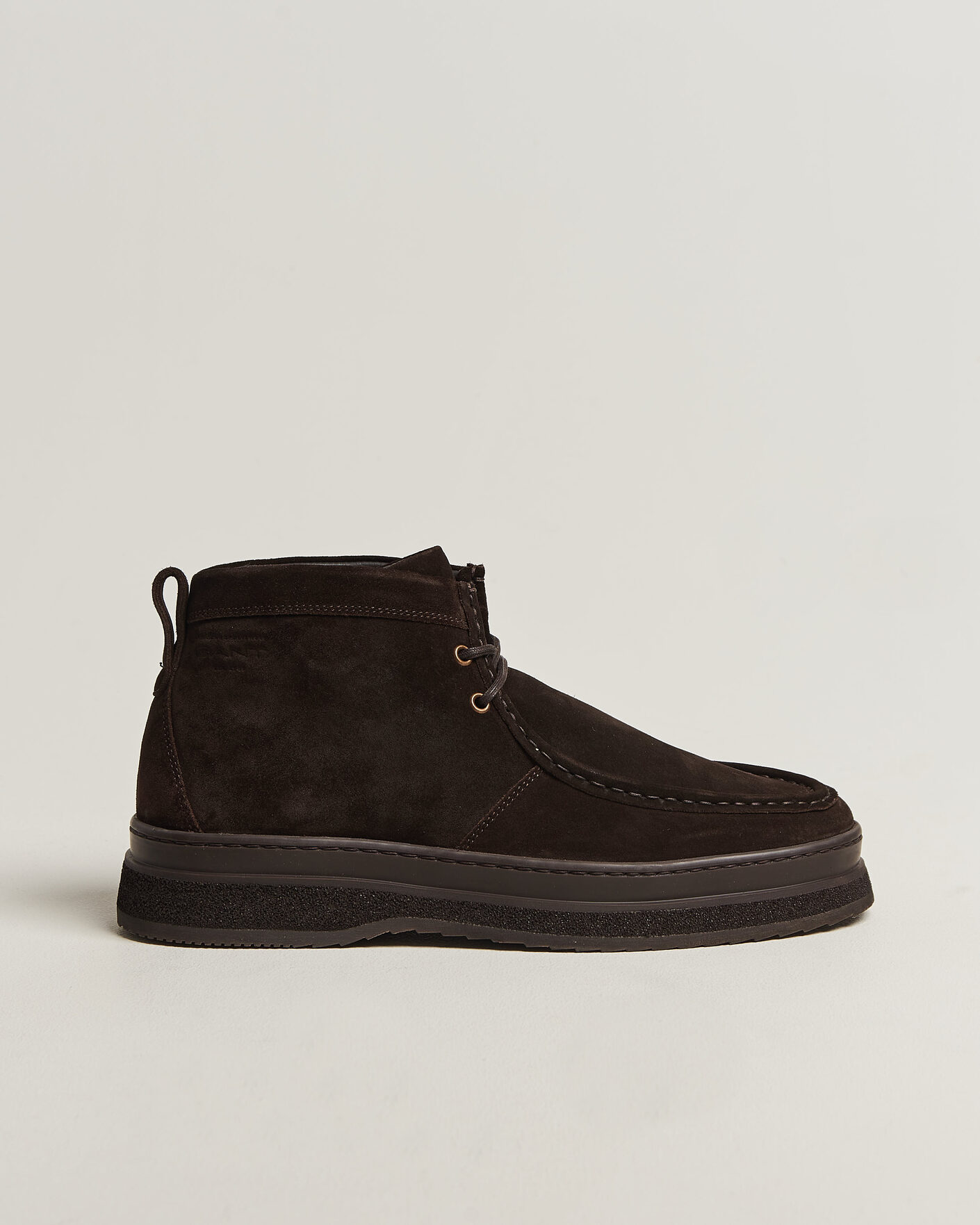 Herre | Støvler | Gant | Blistown Shearling Suede Moc Toe Boot Espresso Brown