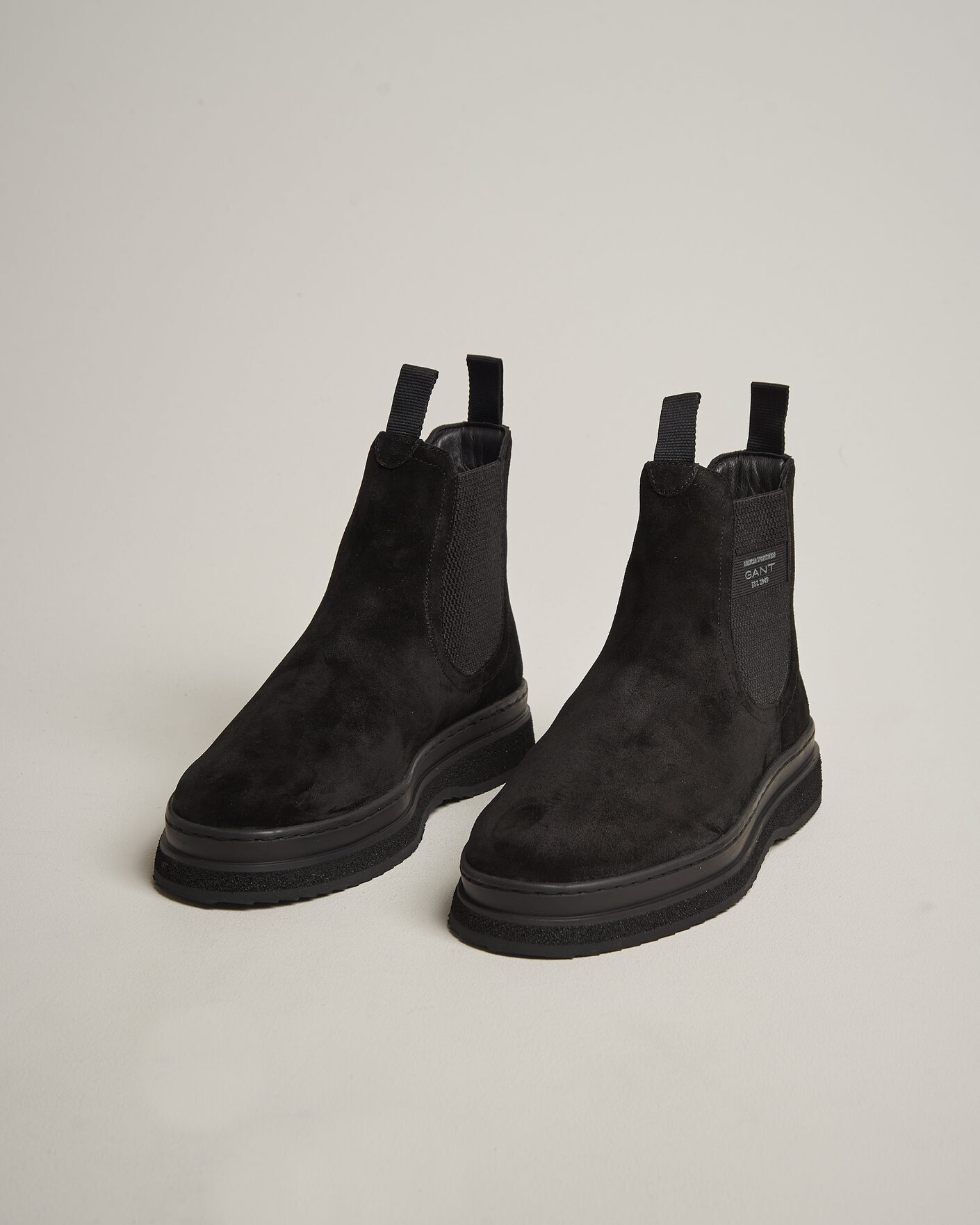 Herre | Støvler | Gant | Blistown Shearling Suede Chelsea Boot Black