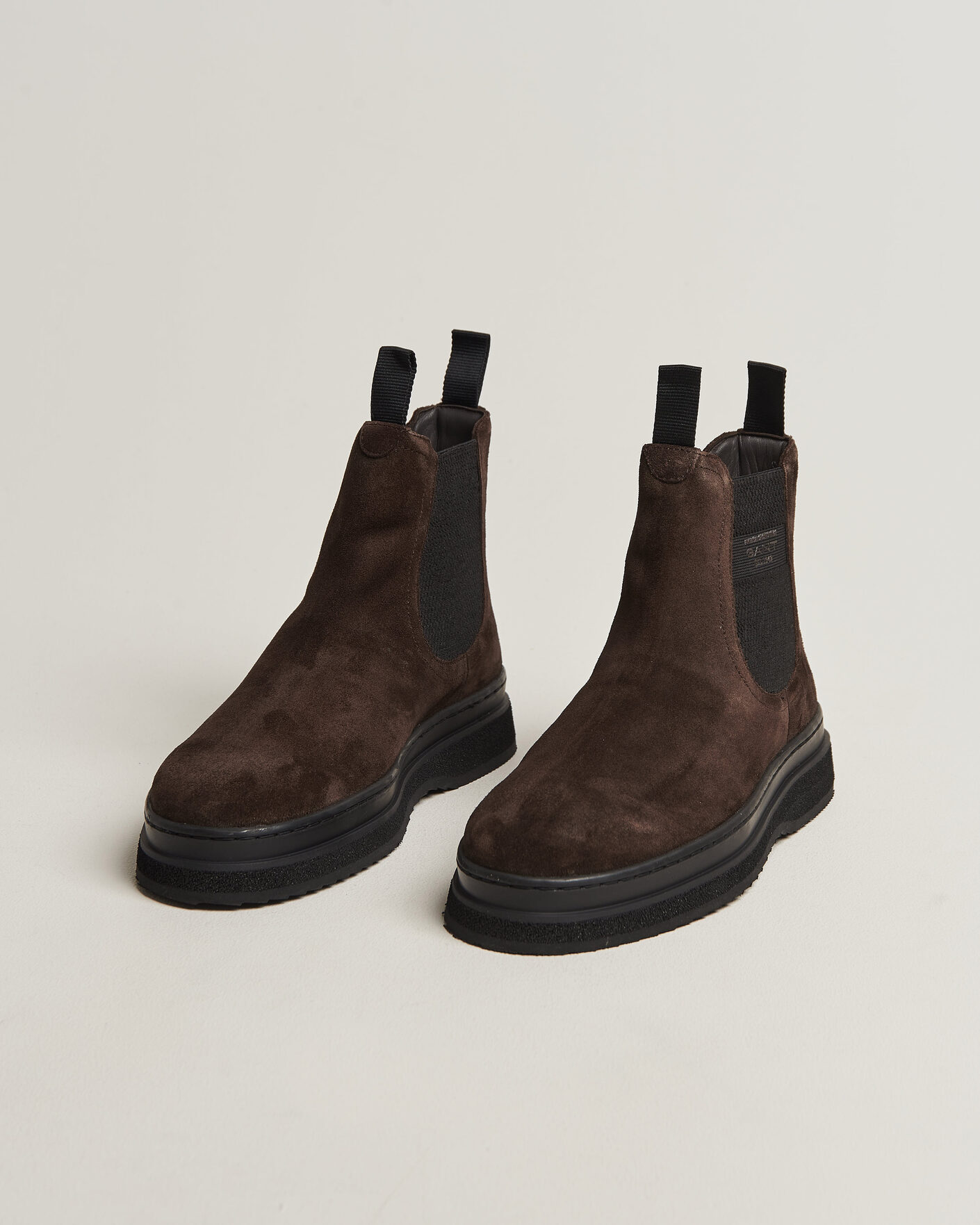 Herre | Støvler | Gant | Blistown Shearling Suede Chelsea Boot Espresso Brown