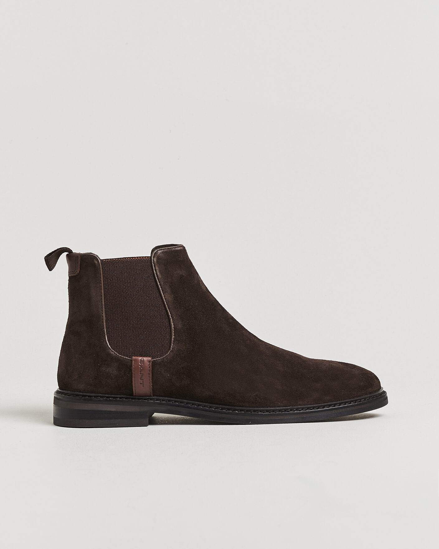 Herre | Støvler | Gant | Bidford Suede Chelsea Boot Dark Brown