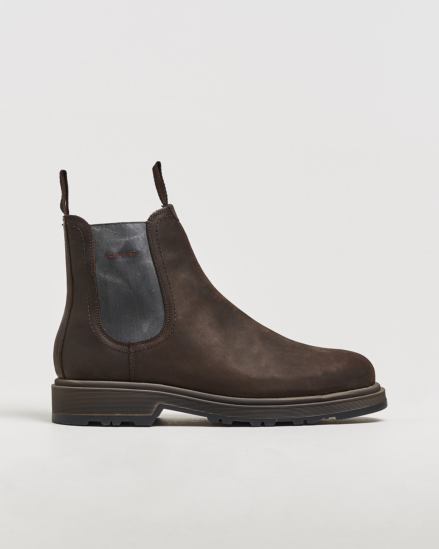 Herre | Støvler | Gant | Blisdor Nubuck Chelsea Boot Dark Brown