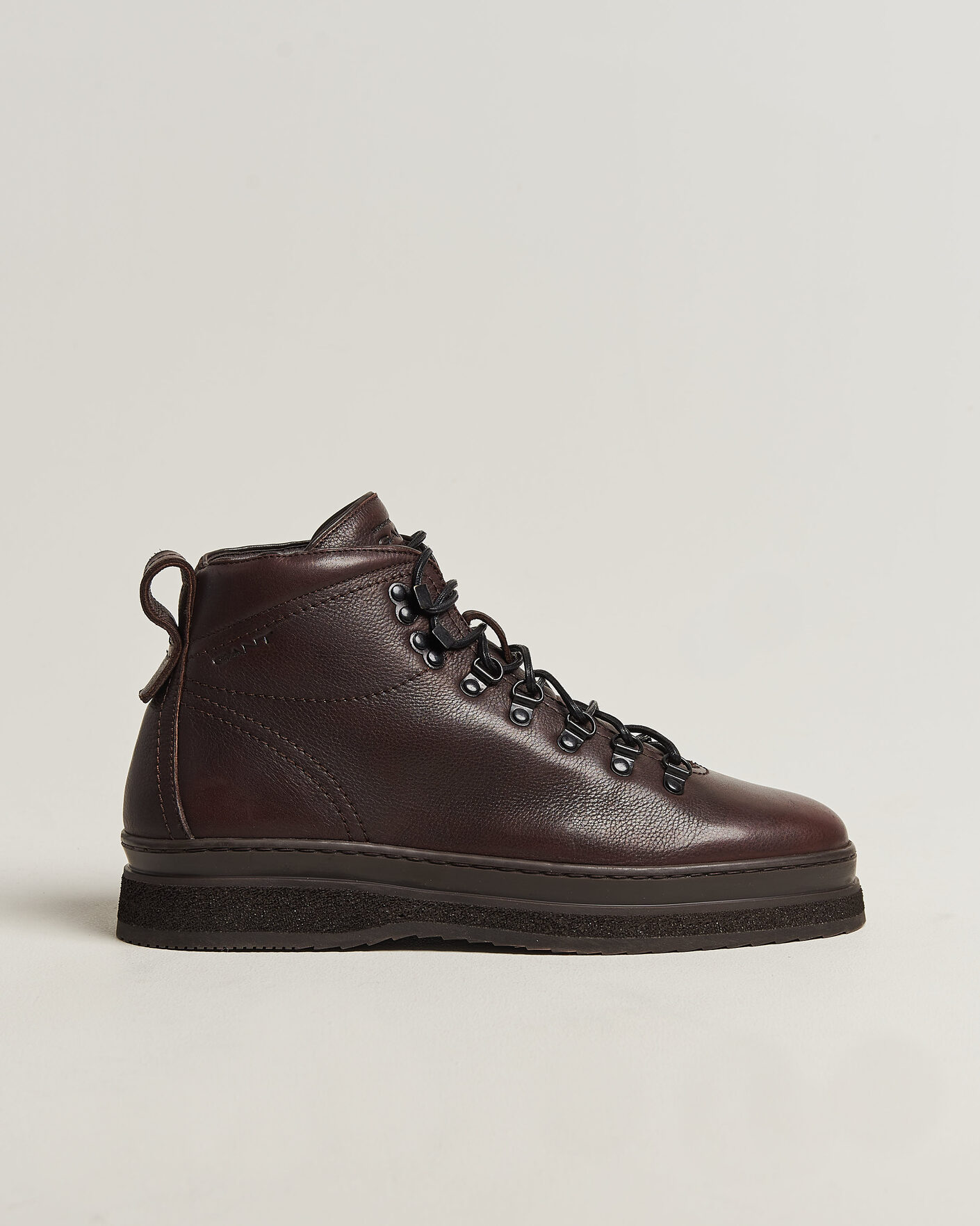Herre | Støvler | Gant | Blistown Shearling Leather Boot Dark Brown