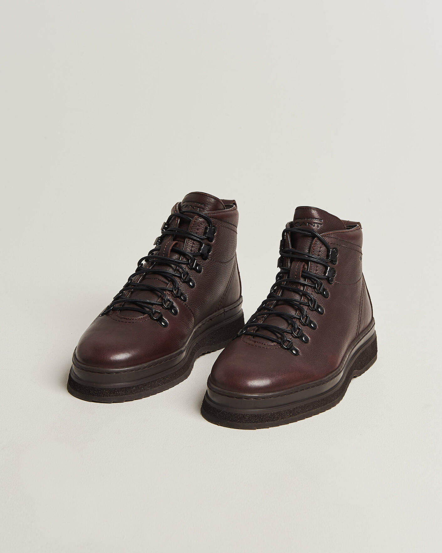 Herre | Støvler | Gant | Blistown Shearling Leather Boot Dark Brown