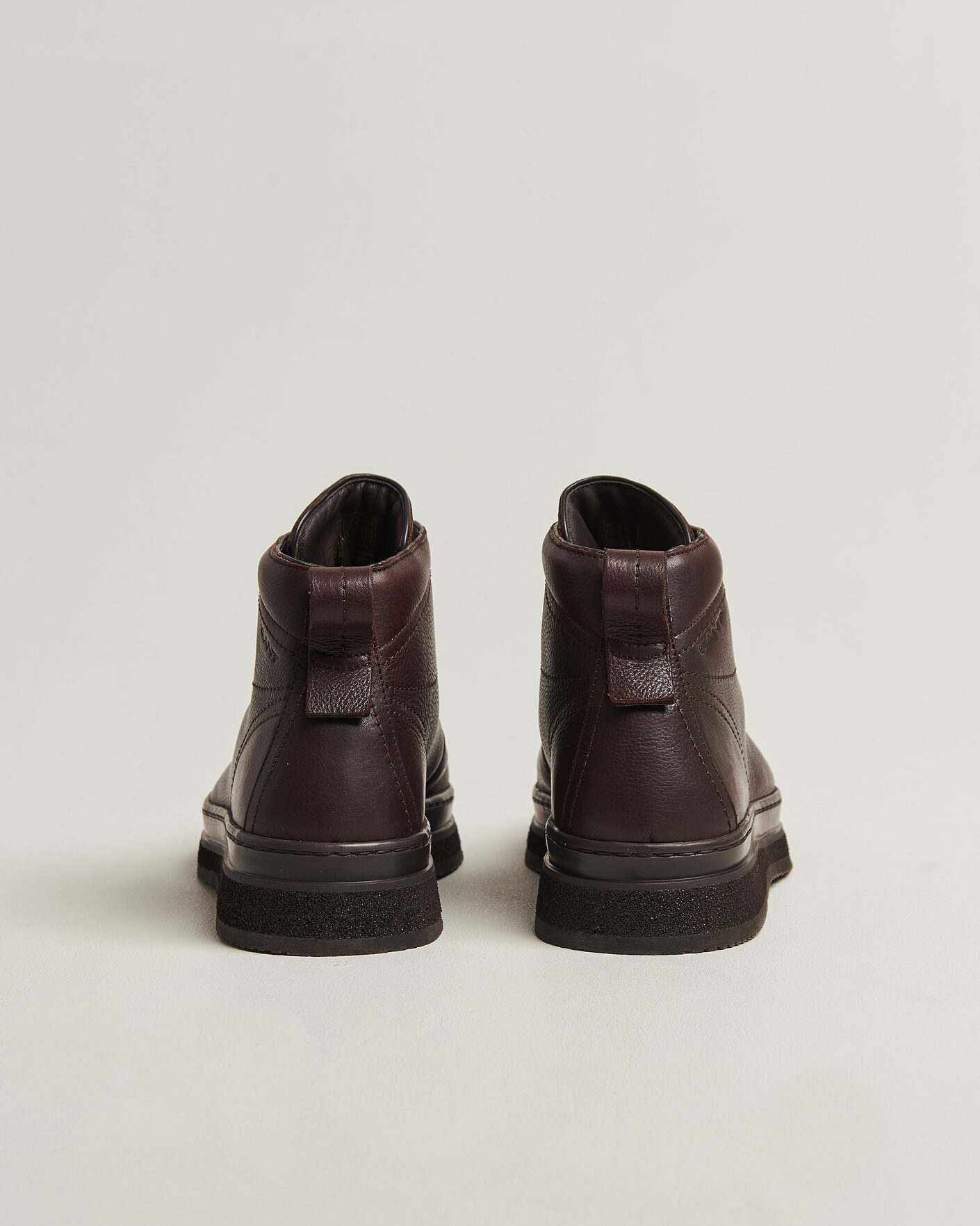 Herre | Støvler | Gant | Blistown Shearling Leather Boot Dark Brown