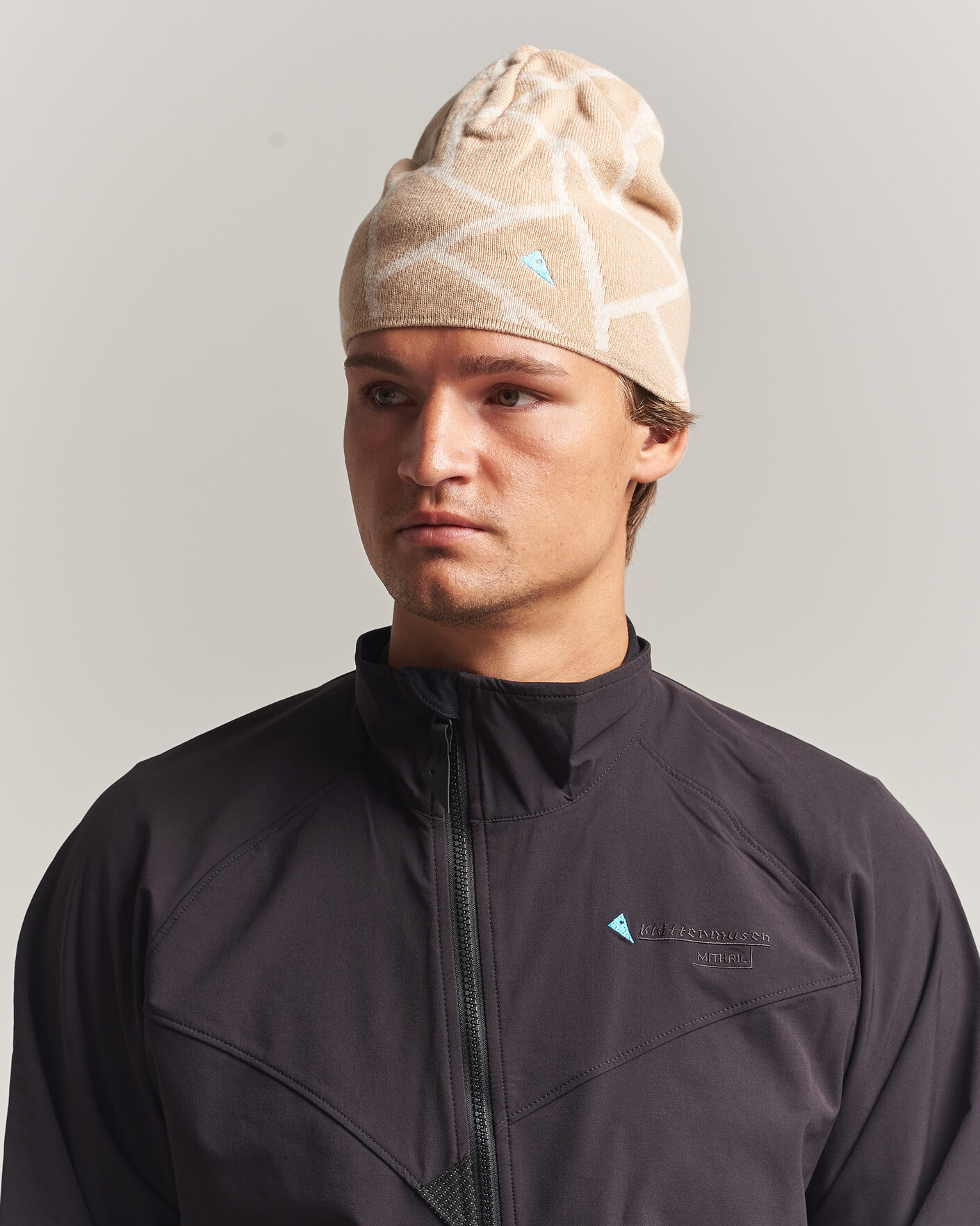 Herre | Huer | Klättermusen | Finn Beanie Warm Sand