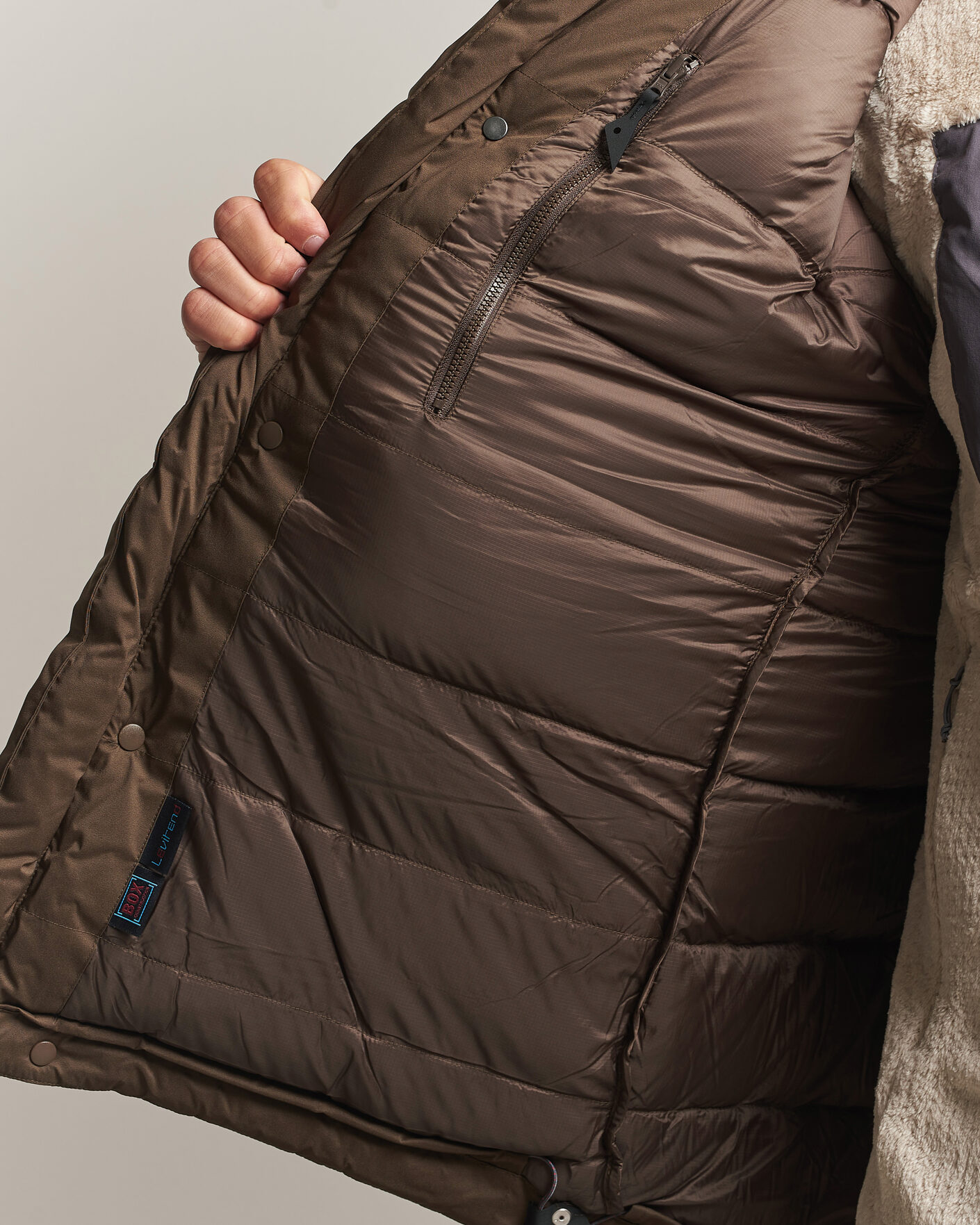 Herre | Jakker | Klättermusen | Bore 3.0 Padded Jacket Slate Brown