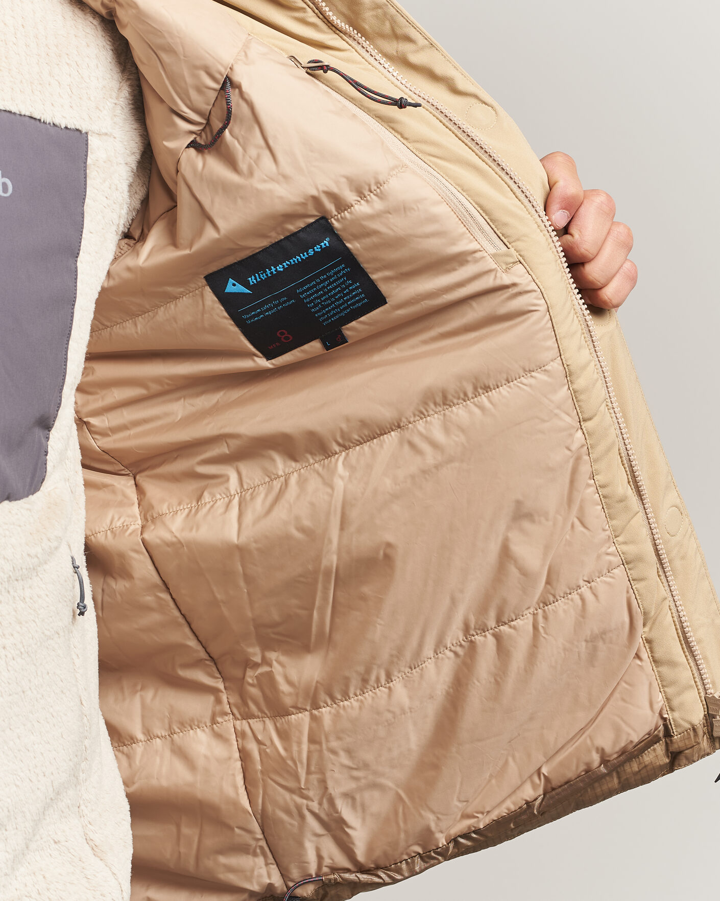 Herre | Jakker | Klättermusen | Rå Hood Jacket Warm Sand