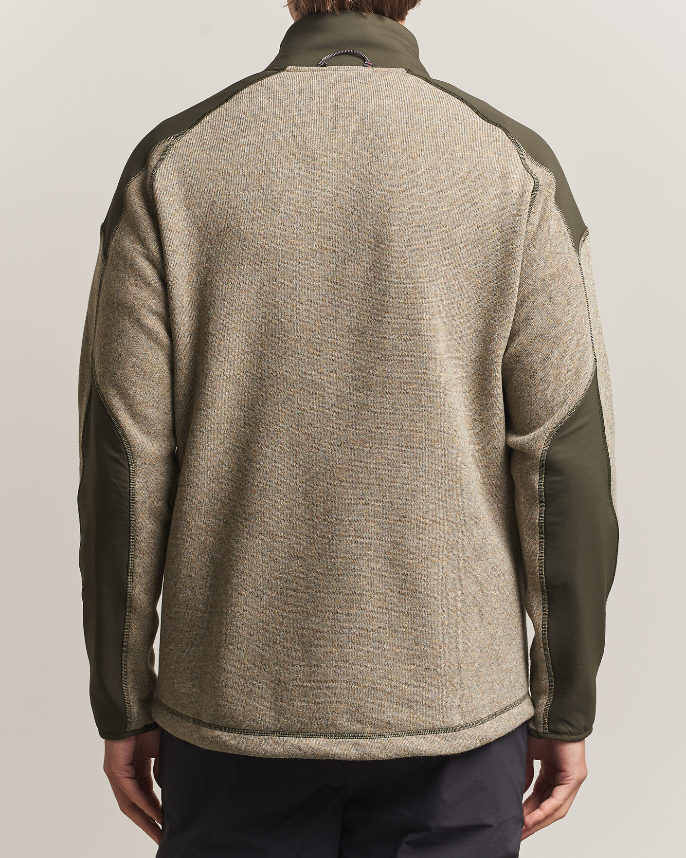 Herre | Trøjer | Klättermusen | Balderus Wool Fleece Hood Jacket Rosin Green