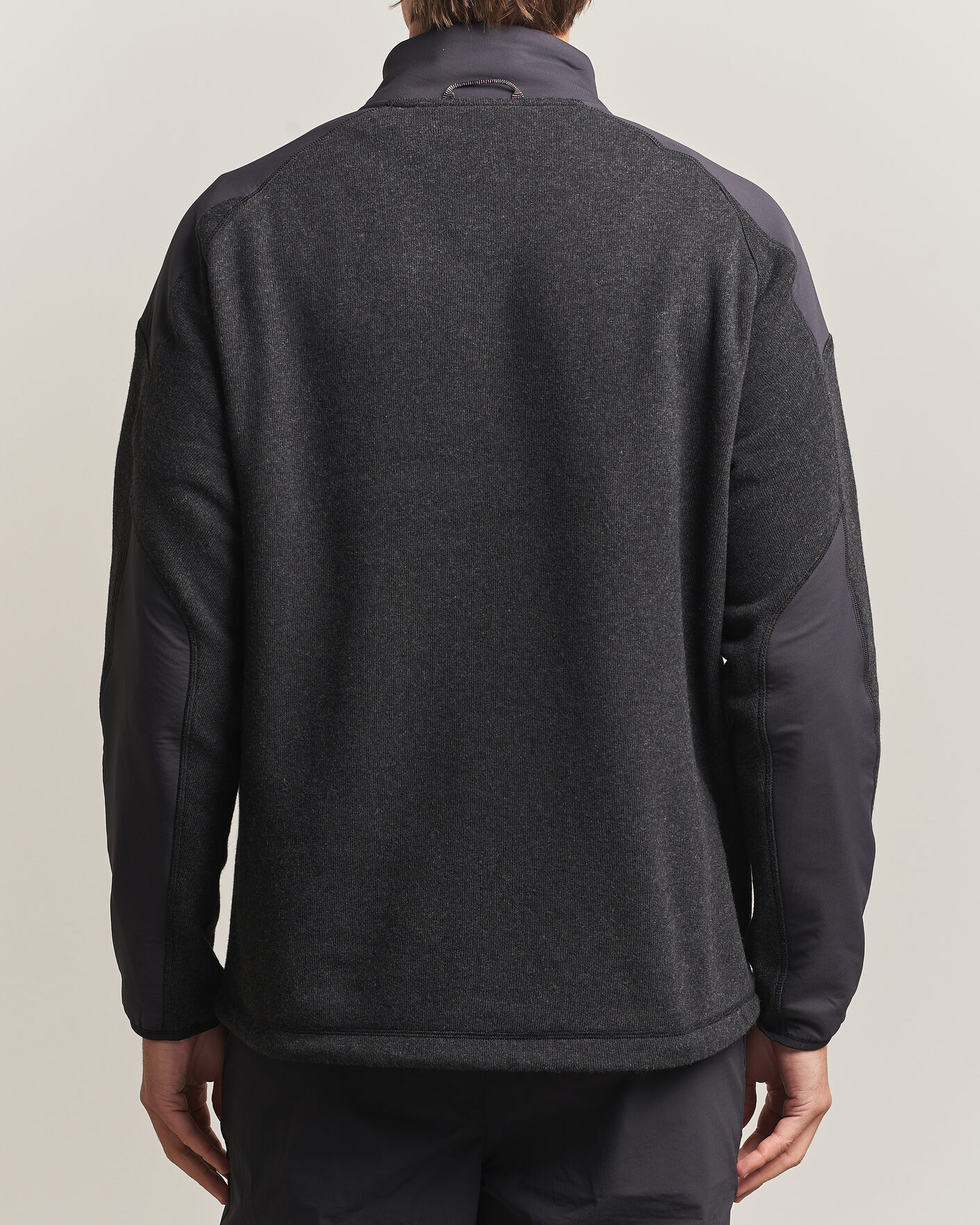 Herre | Trøjer | Klättermusen | Balderus Wool Fleece Hood Jacket Black