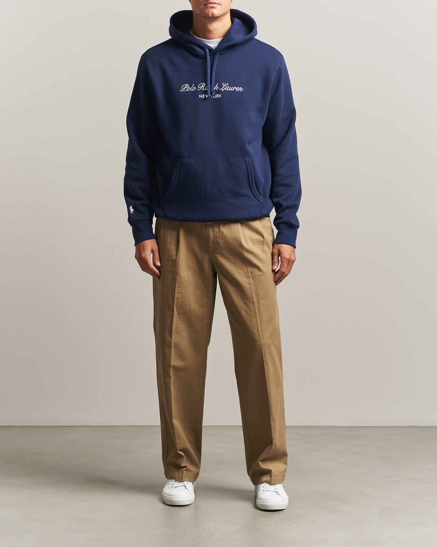 Herre | Trøjer | Polo Ralph Lauren | RL NY Hoodie Newport Navy