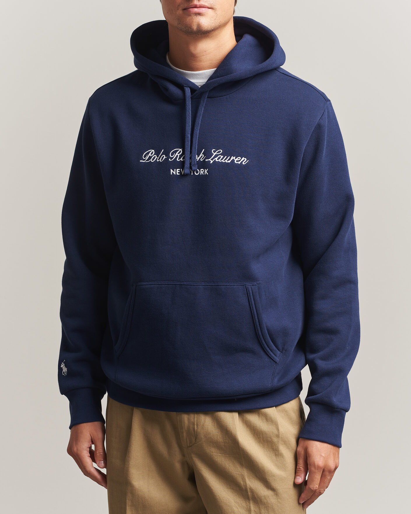 Herre | Trøjer | Polo Ralph Lauren | RL NY Hoodie Newport Navy