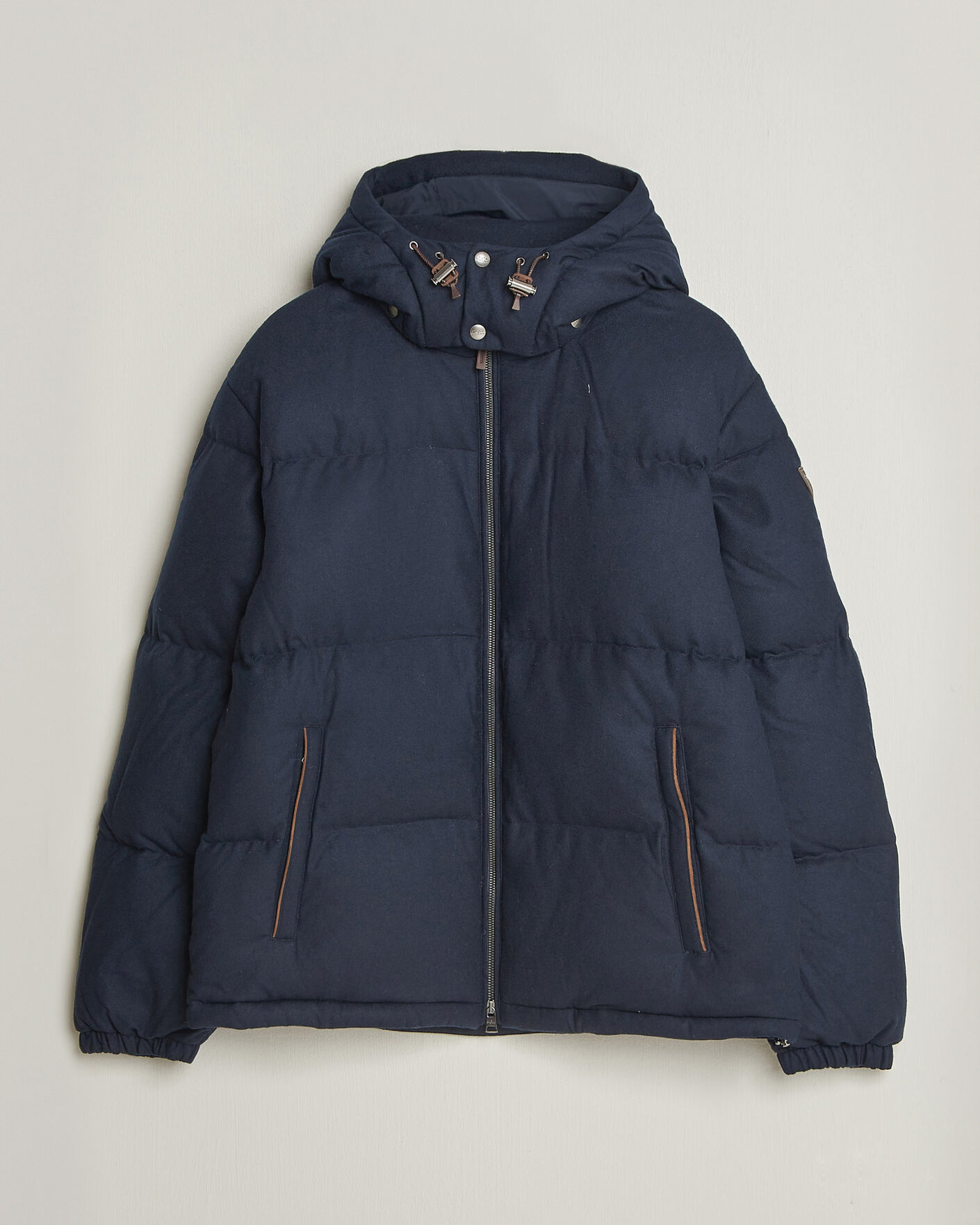 Herre | Jakker | Polo Ralph Lauren | Woven Puffer Jacket Collection Navy