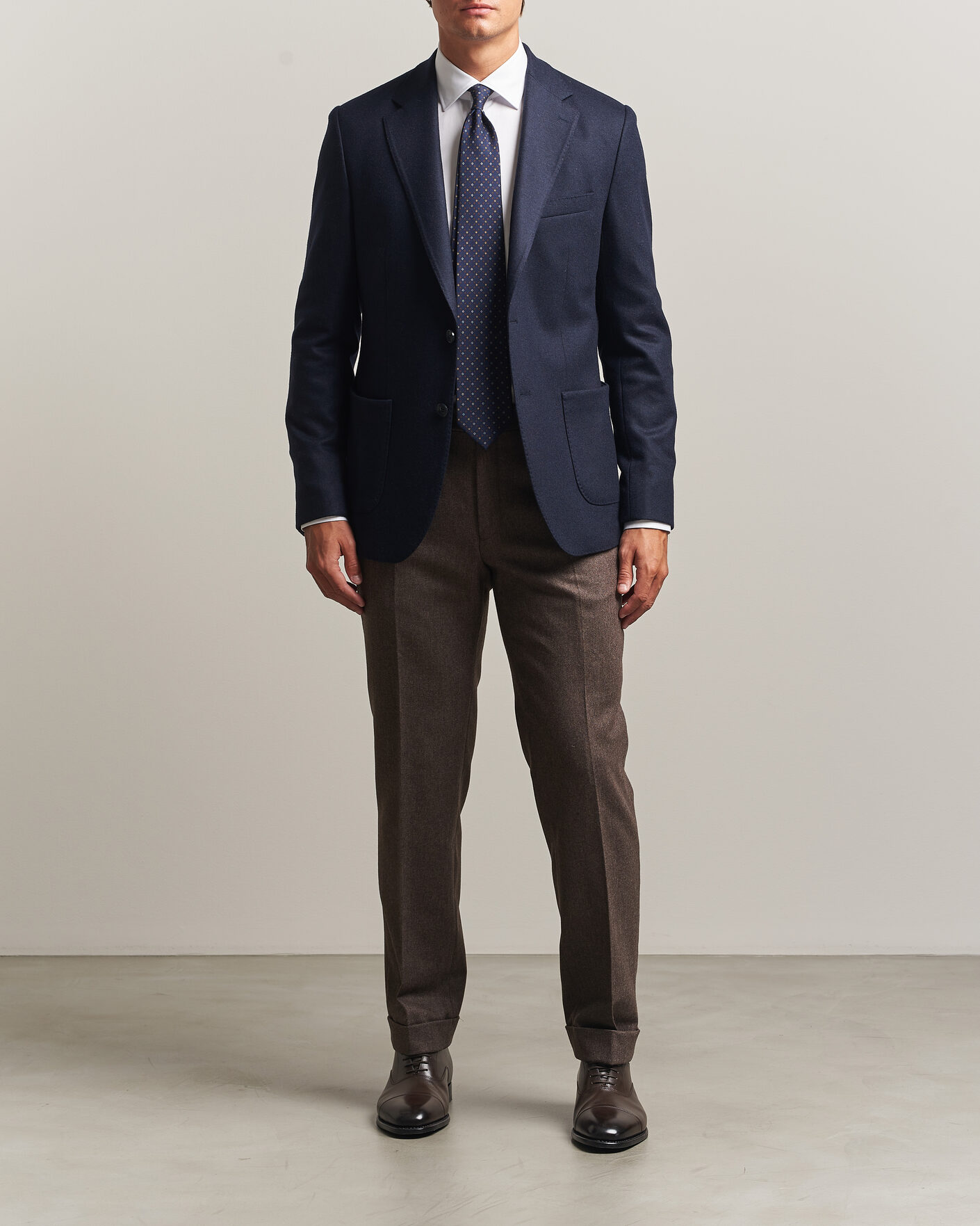 Herre | Blazere & jakker | Morris | Wool Jersey Blazer Navy
