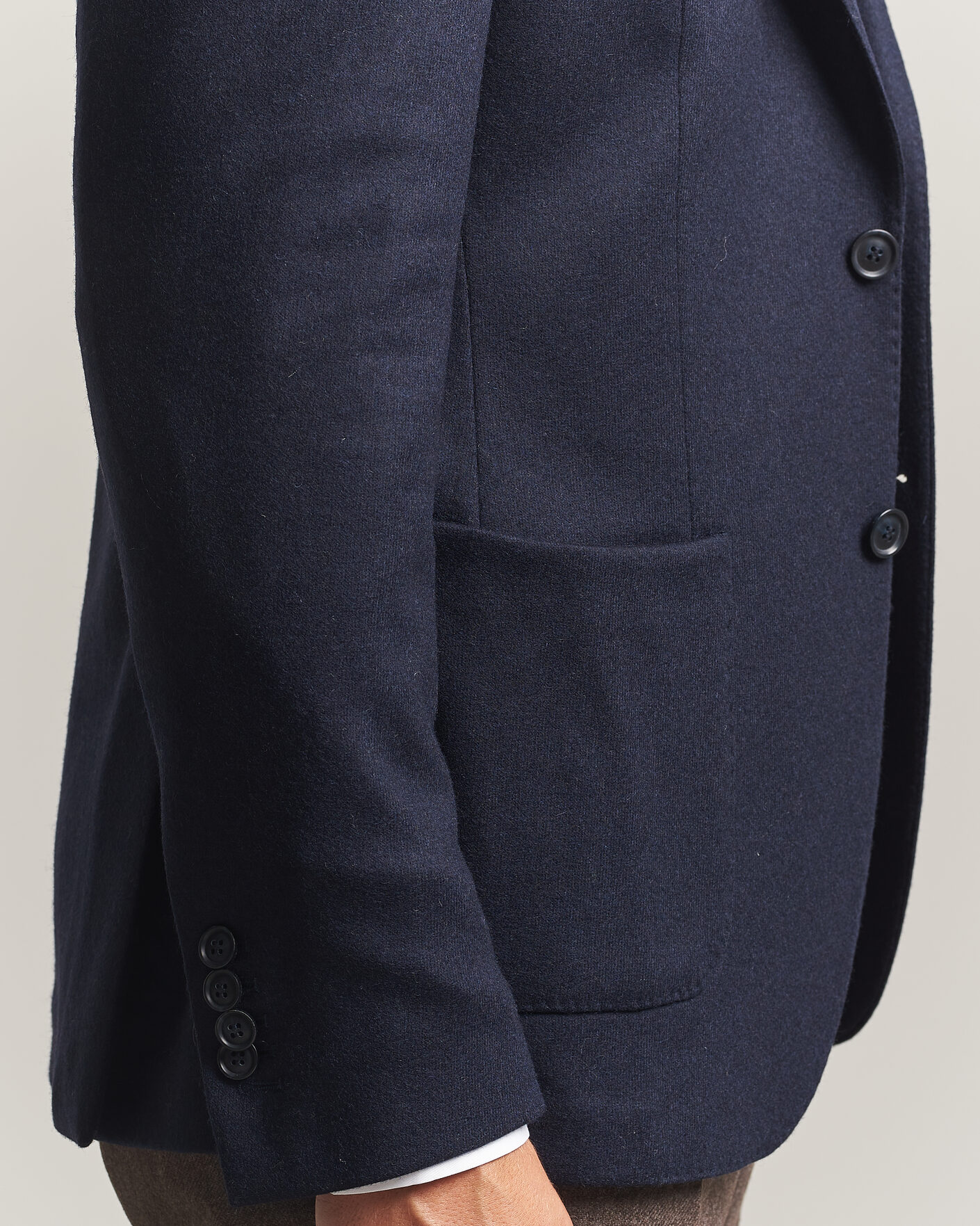 Herre | Blazere & jakker | Morris | Wool Jersey Blazer Navy