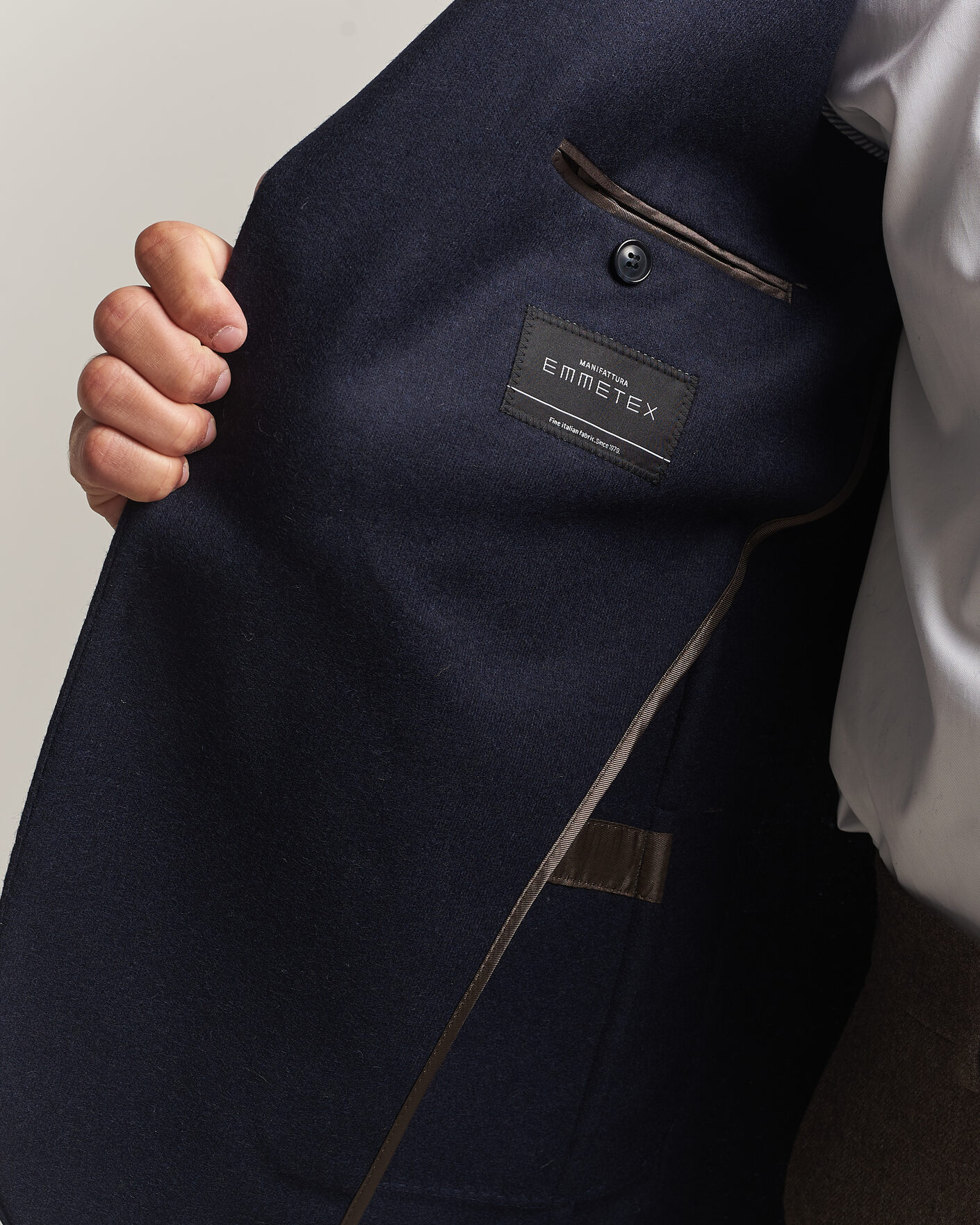 Herre | Blazere & jakker | Morris | Wool Jersey Blazer Navy