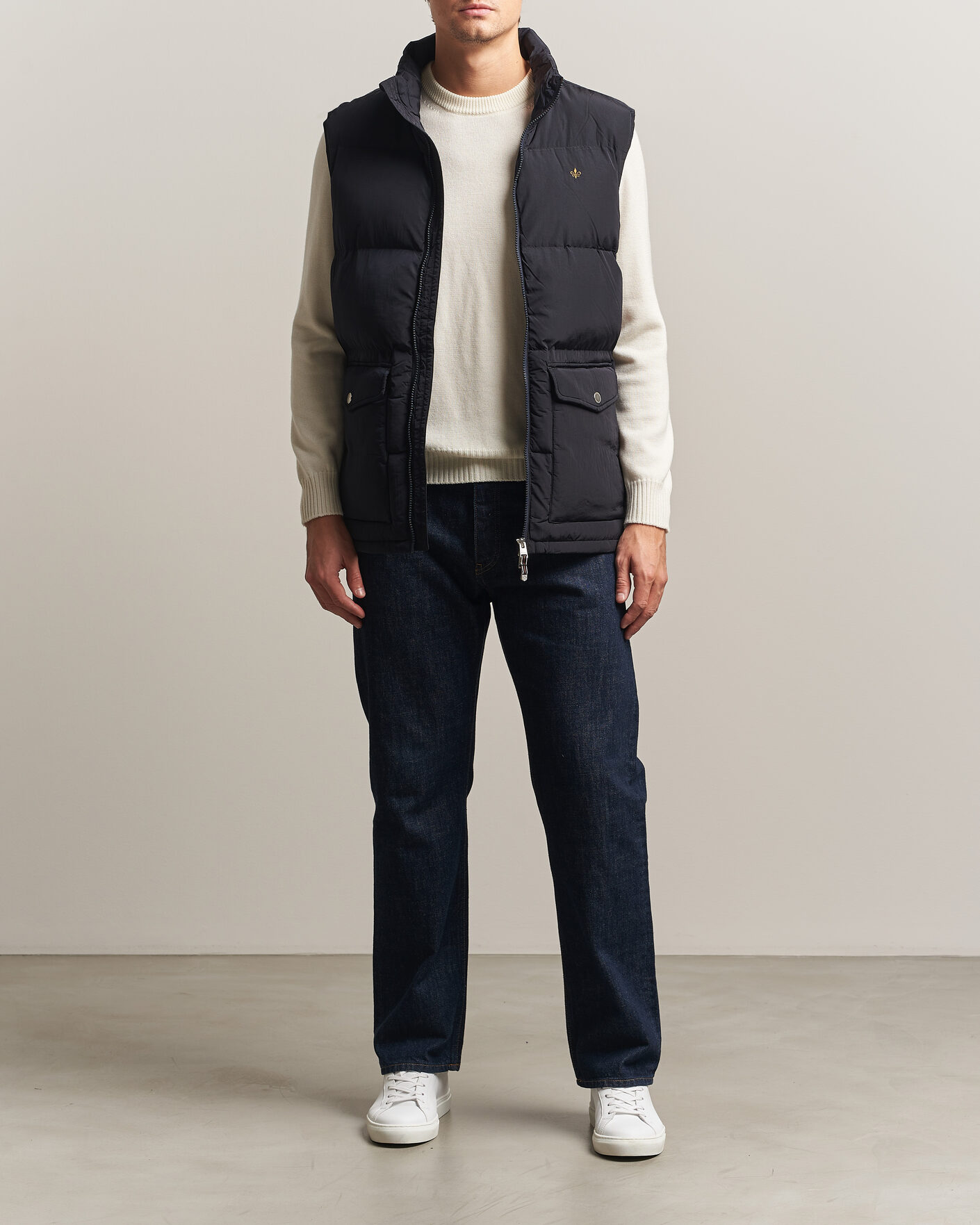 Herre | Veste | Morris | Lennox Puffer Vest Blue