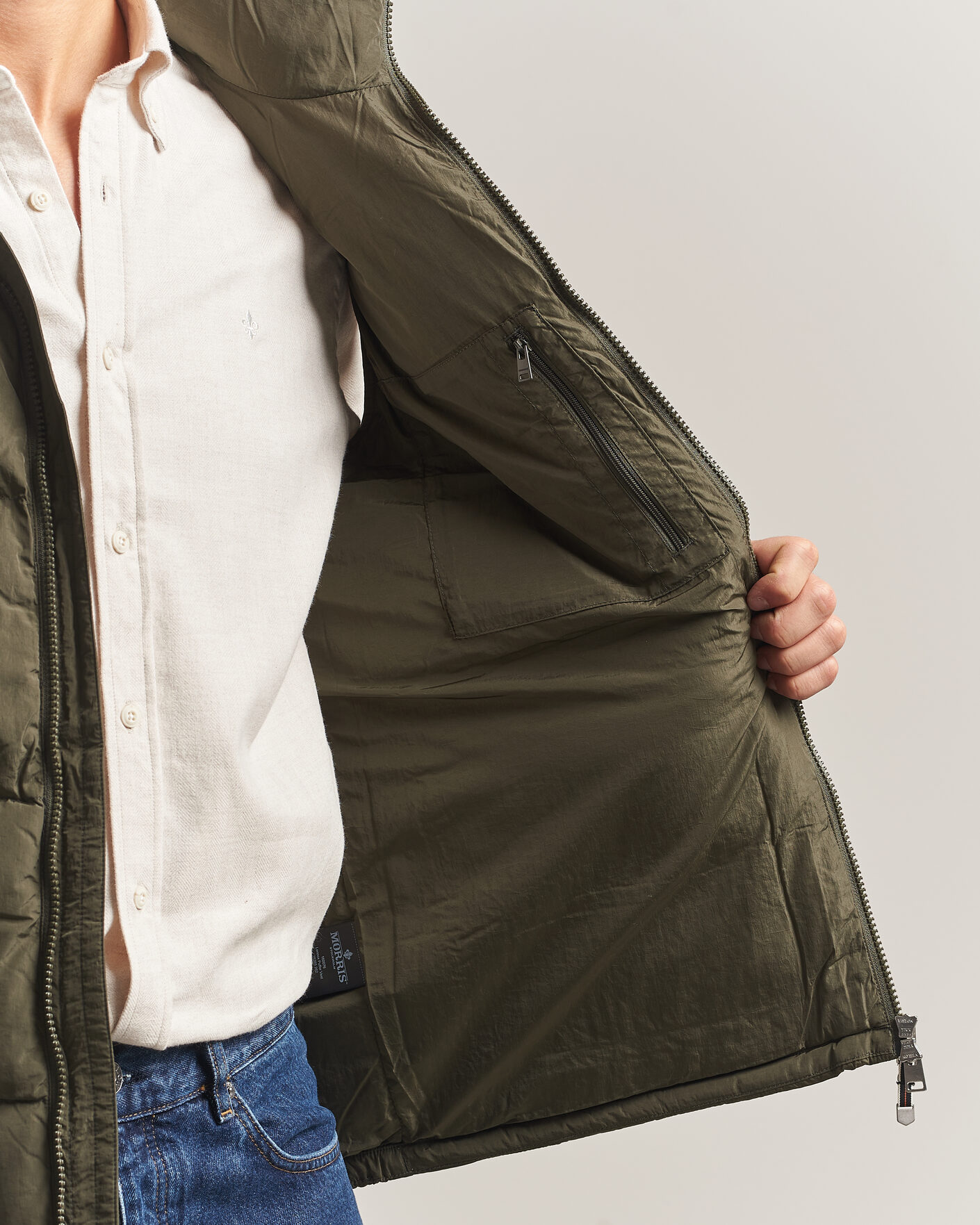 Herre | Veste | Morris | Lennox Puffer Vest Olive