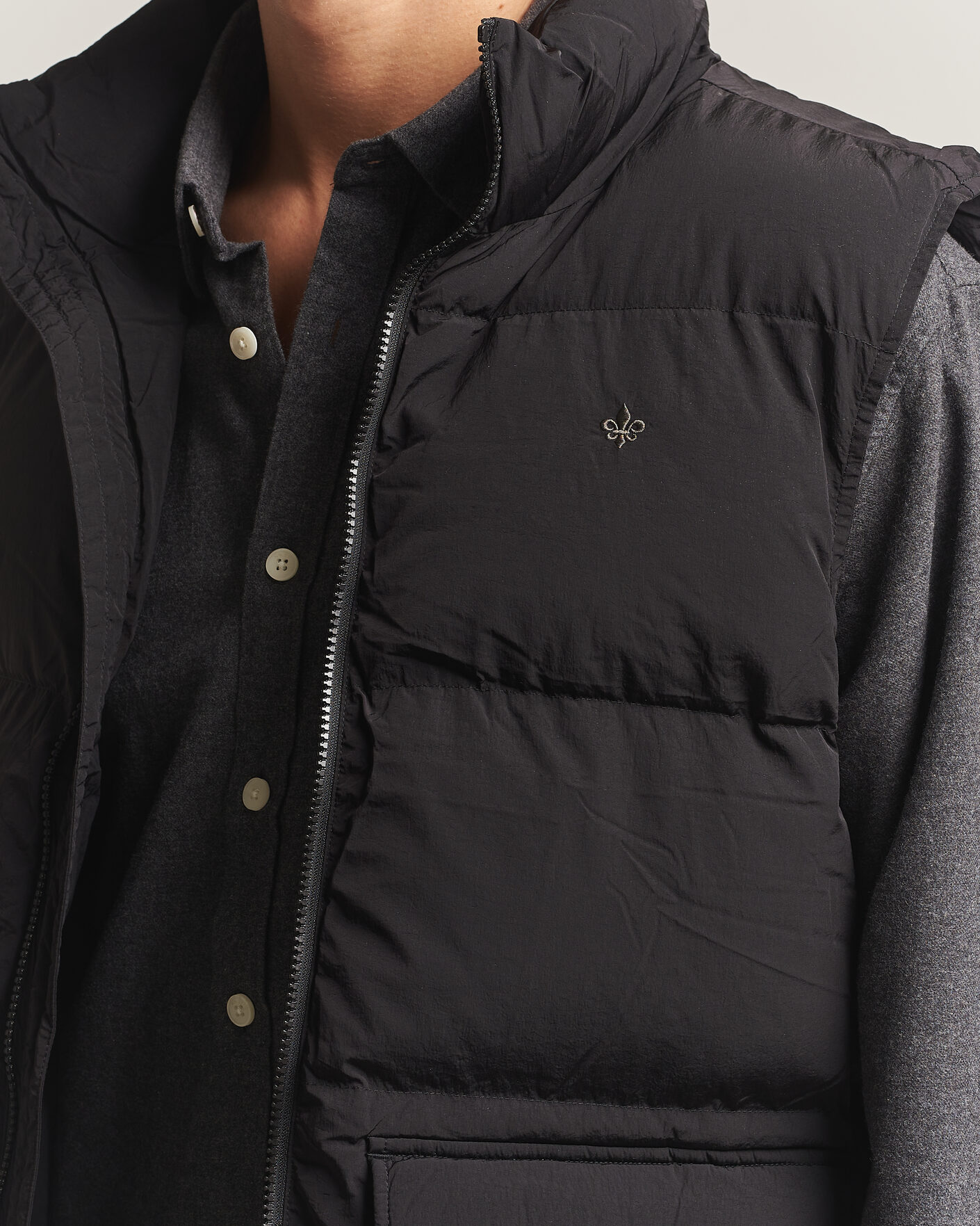 Herre | Veste | Morris | Lennox Puffer Vest Black