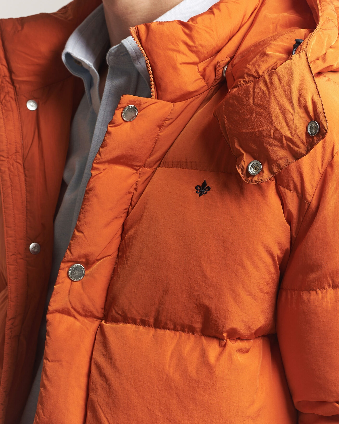 Herre | Jakker | Morris | Lennox Puffer Jacket Orange