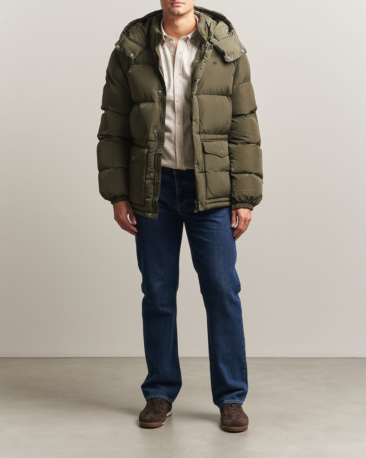 Herre | Jakker | Morris | Lennox Puffer Jacket Olive