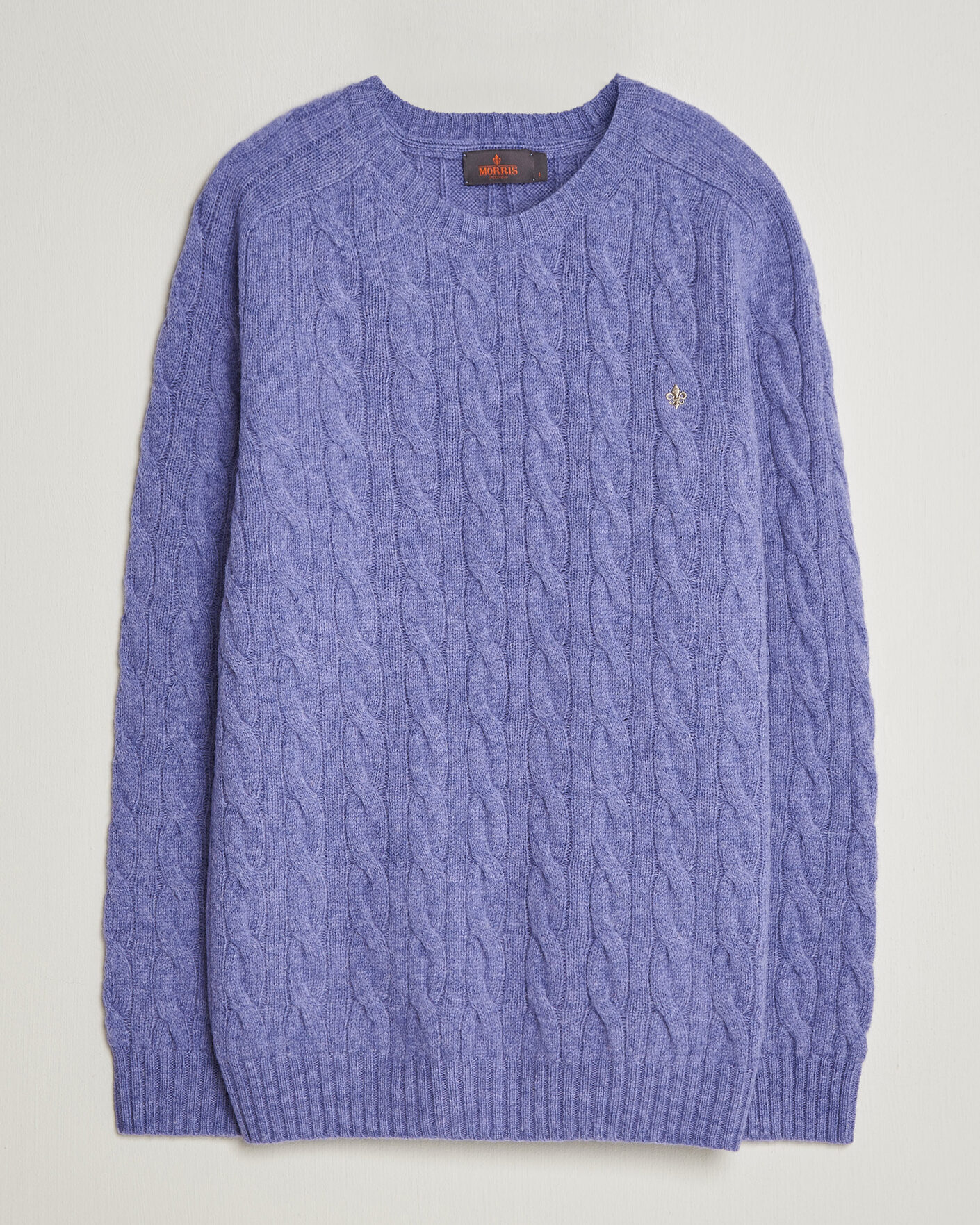 Herre | Trøjer | Morris | Archard Cable Sweater Purple
