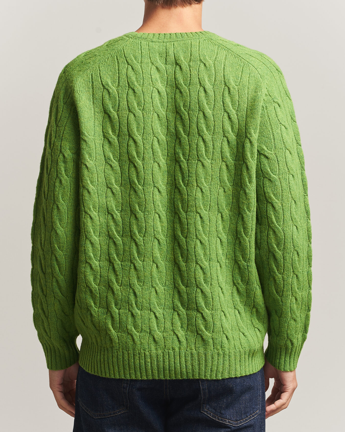 Herre | Trøjer | Morris | Archard Cable Sweater Green