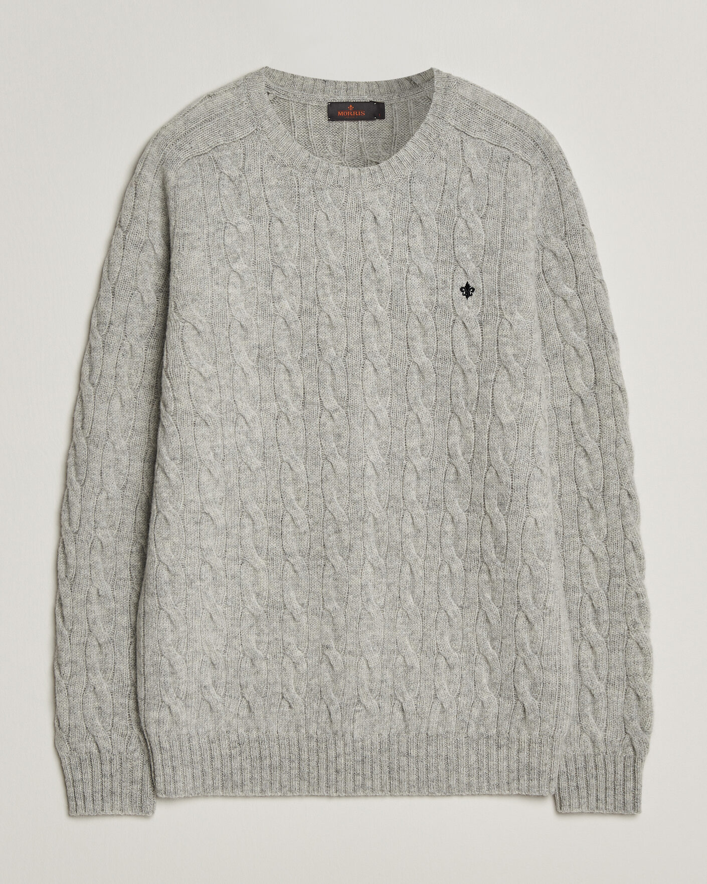 Herre | Trøjer | Morris | Archard Cable Sweater Grey