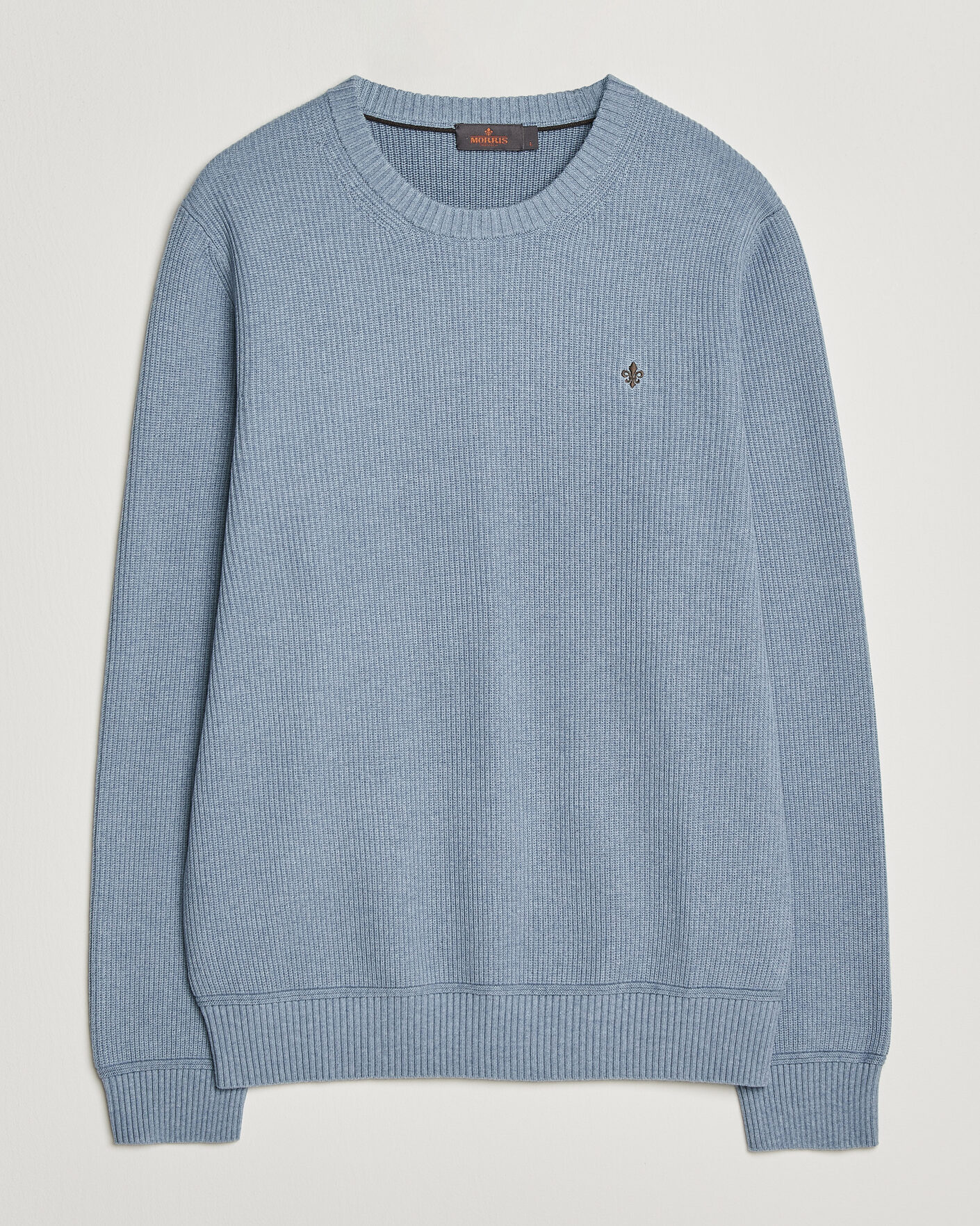 Herre | Trøjer | Morris | Colin O-Neck Light Blue