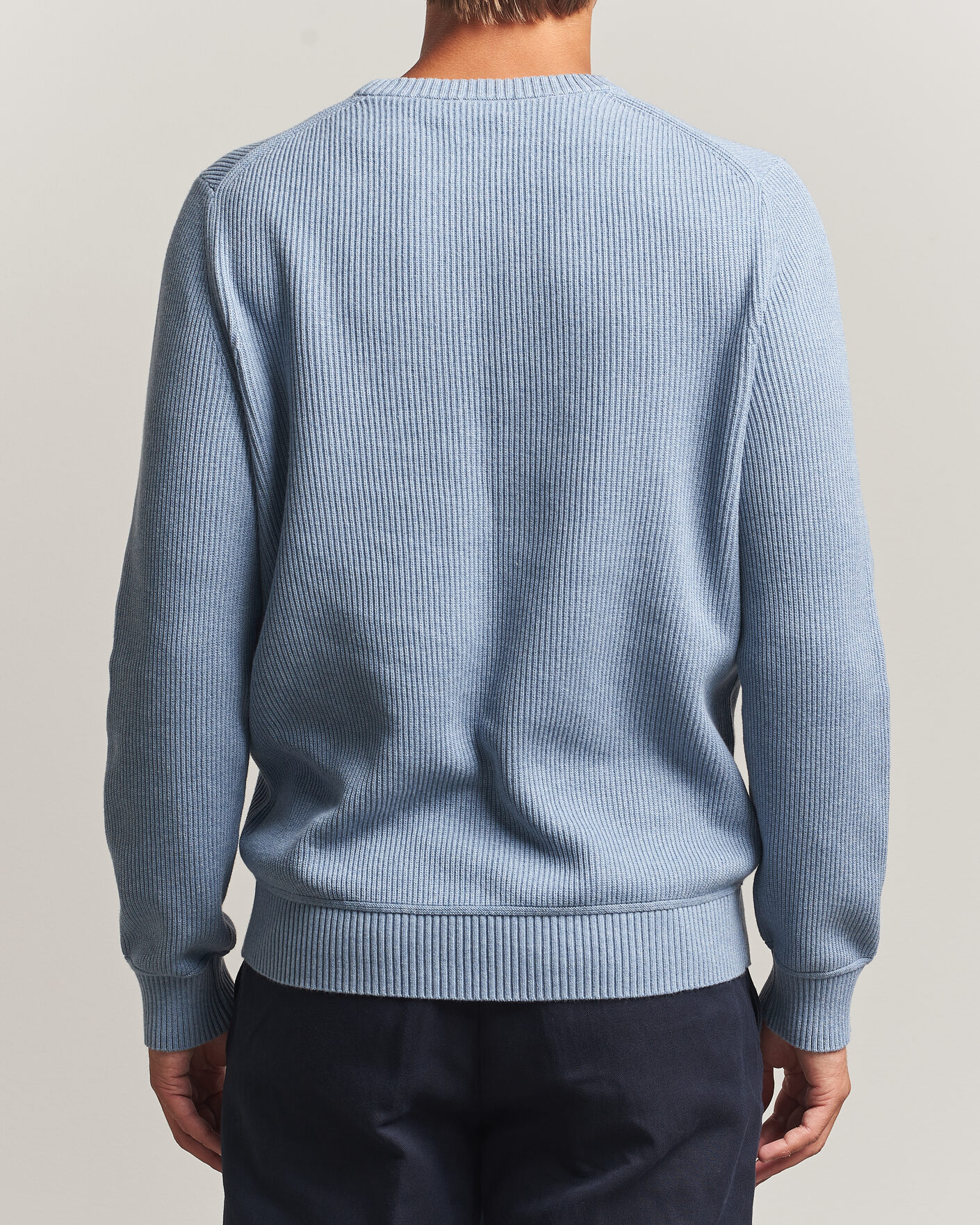Herre | Trøjer | Morris | Colin O-Neck Light Blue
