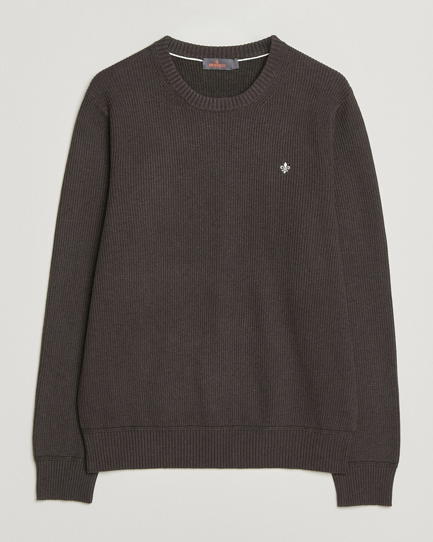 Herre | Trøjer | Morris | Colin O-Neck Brown