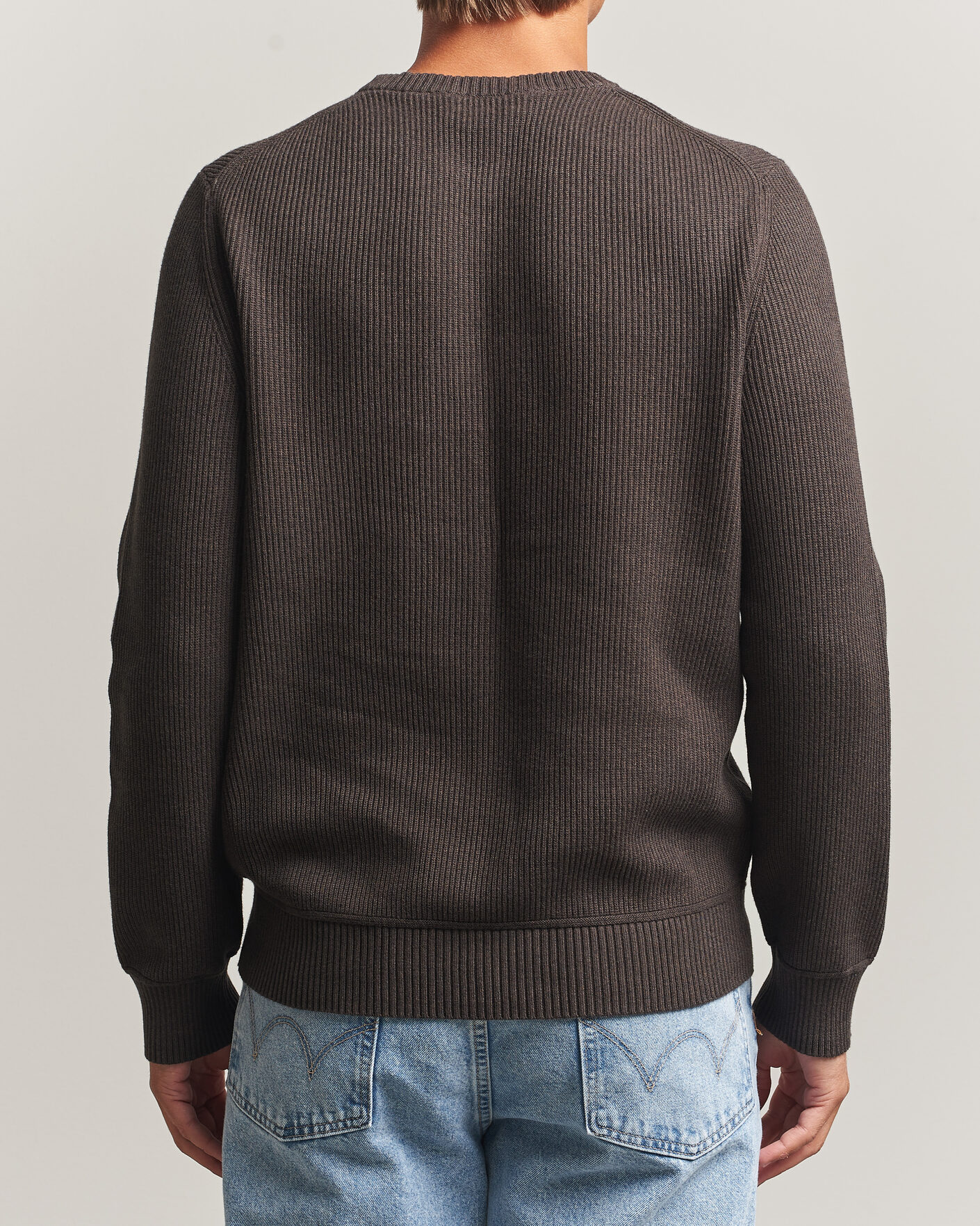 Herre | Trøjer | Morris | Colin O-Neck Brown