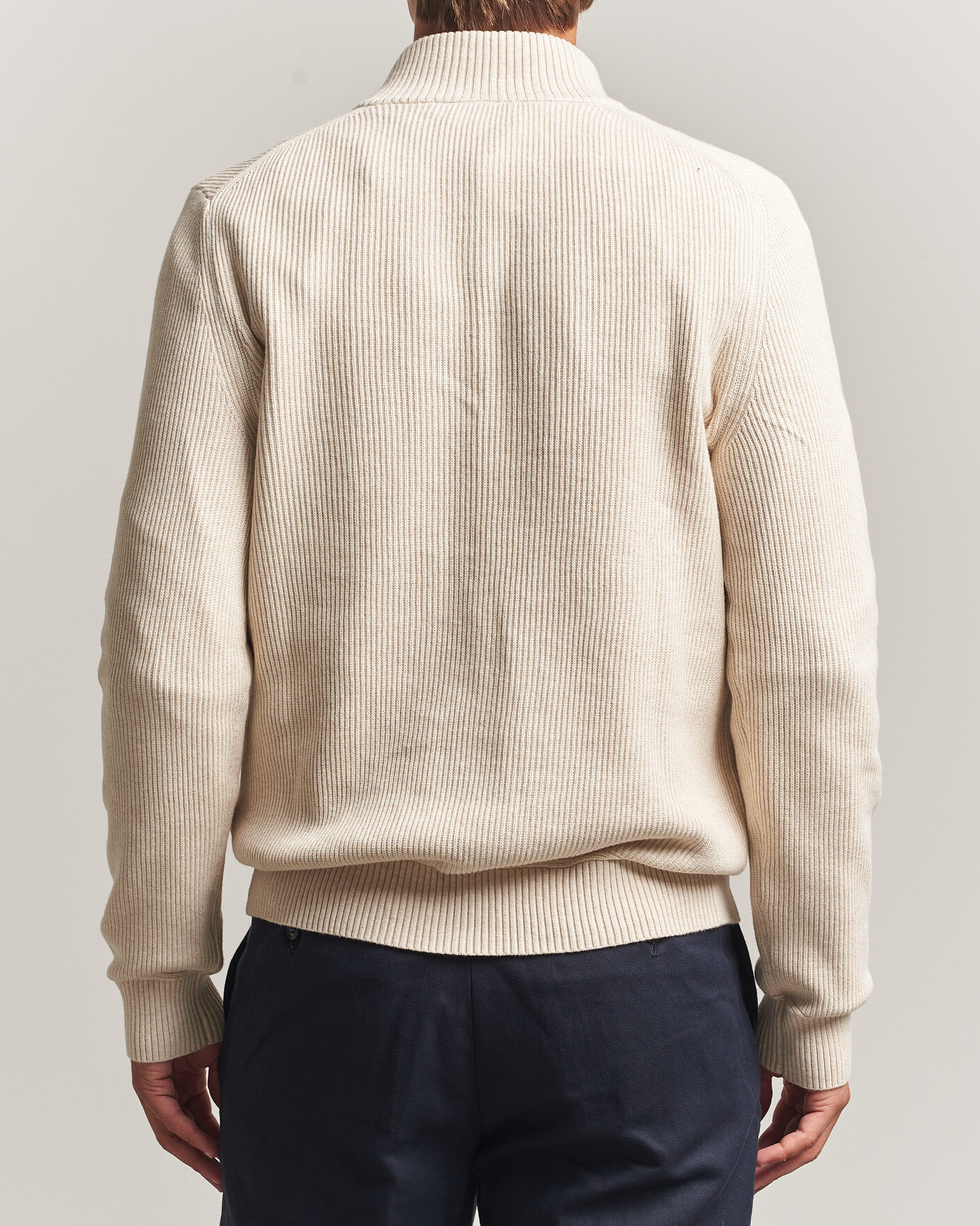 Herre | Trøjer | Morris | Colin Half Zip Khaki