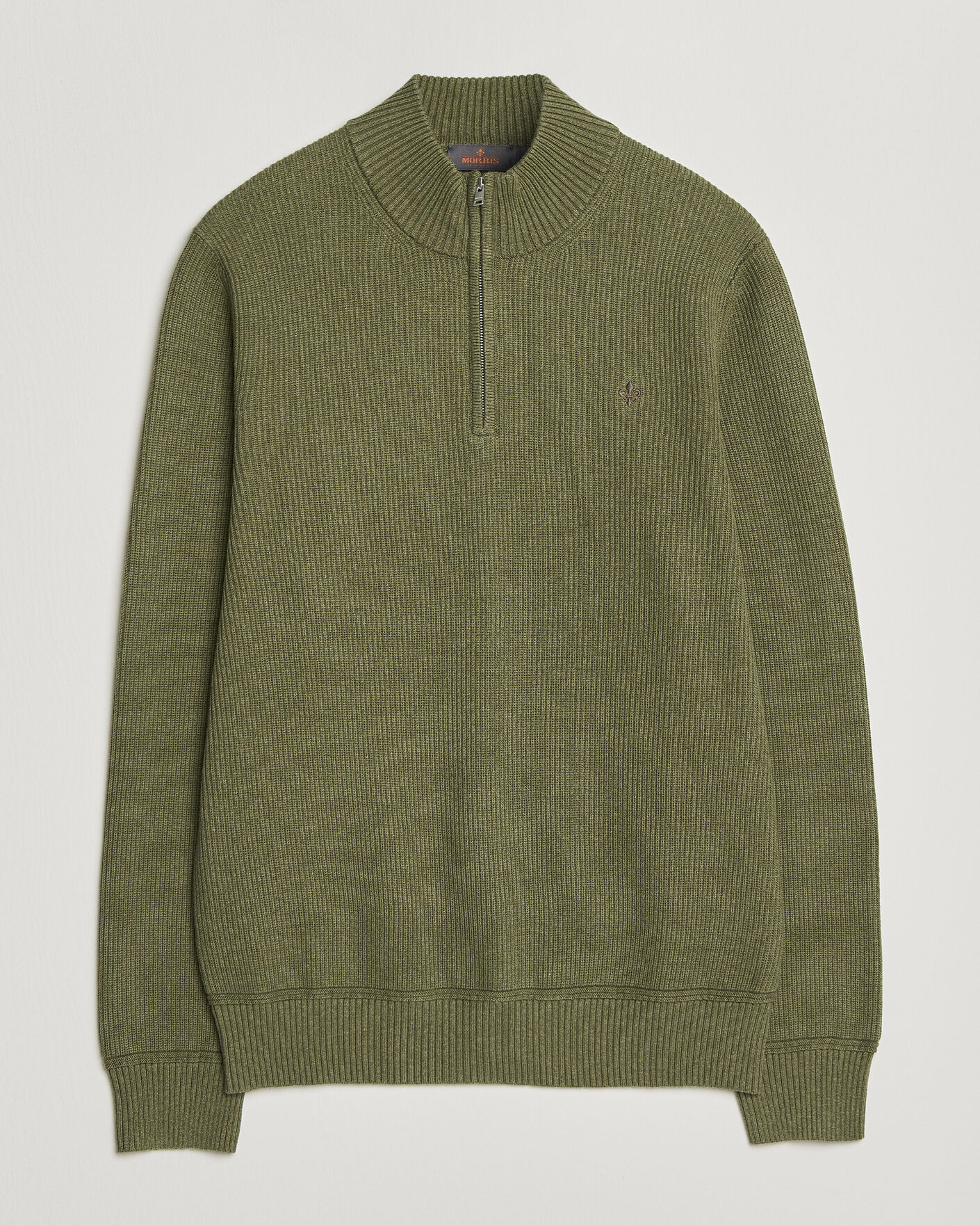 Herre | Trøjer | Morris | Colin Half Zip Olive