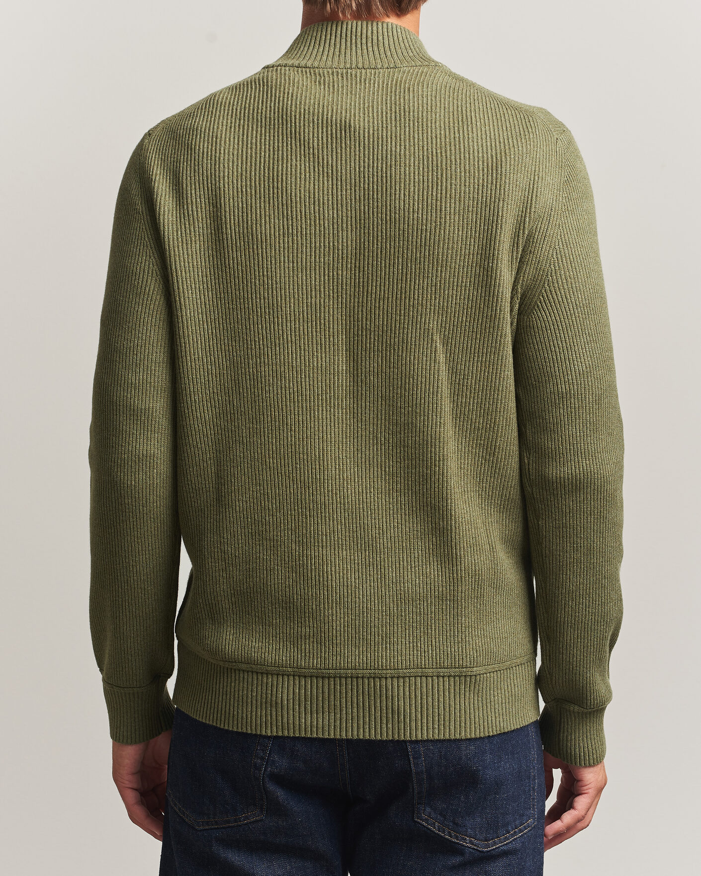 Herre | Trøjer | Morris | Colin Half Zip Olive