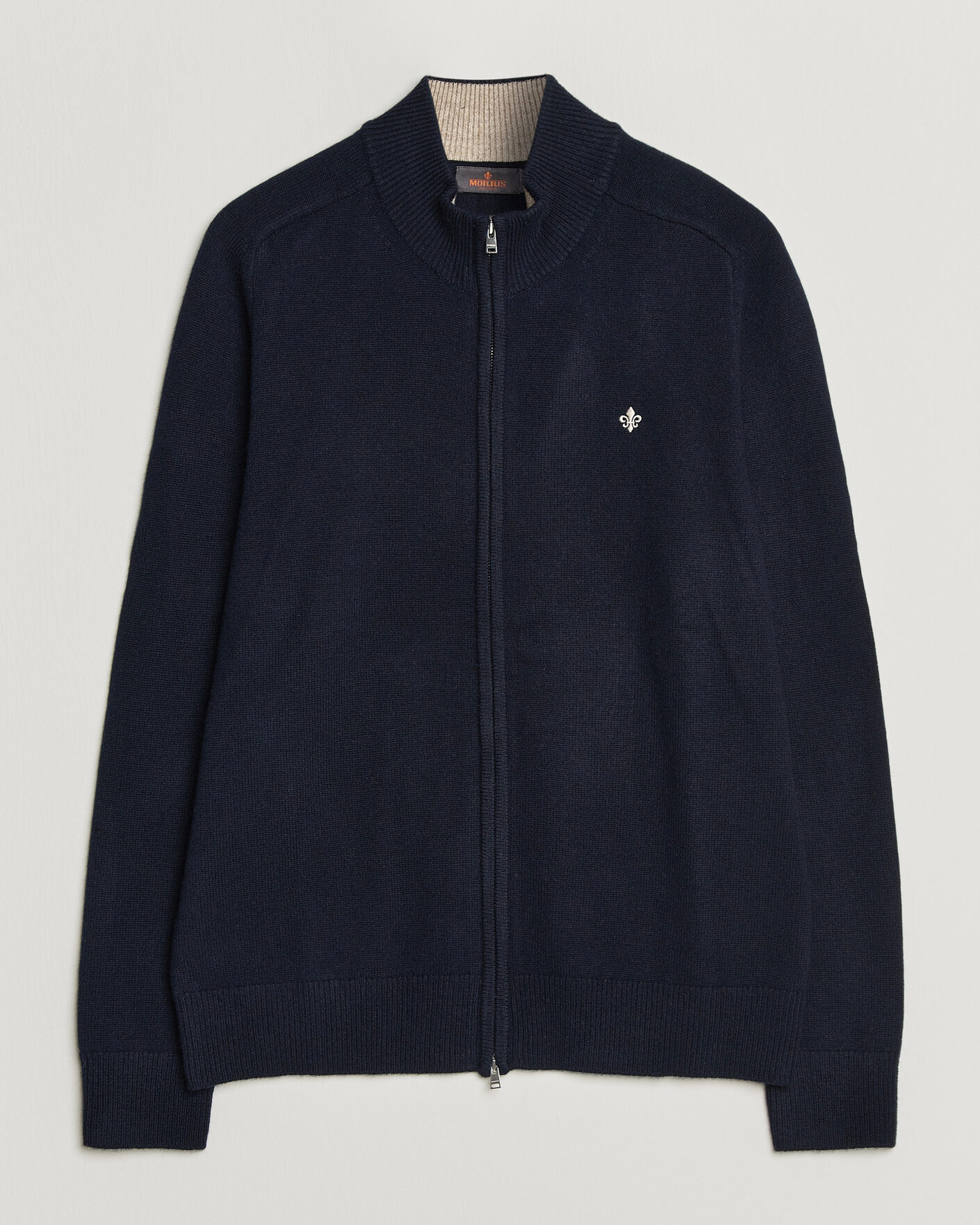 Herre | Trøjer | Morris | Hertford Zip Cardigan Navy
