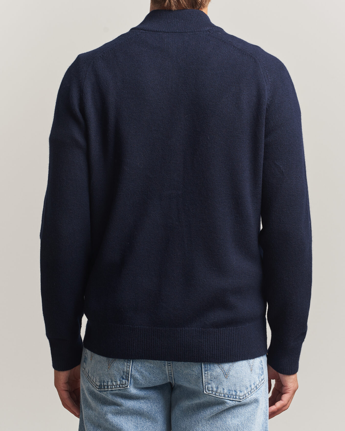 Herre | Trøjer | Morris | Hertford Zip Cardigan Navy