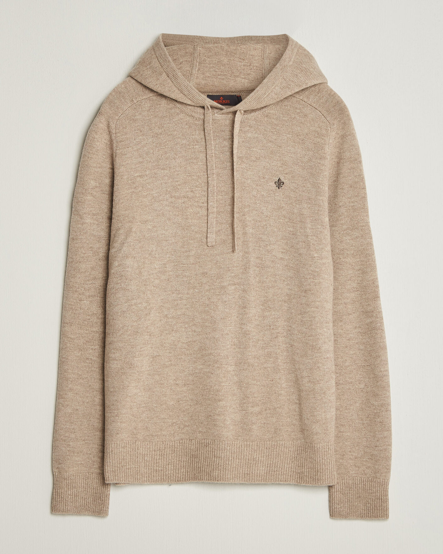 Herre | Trøjer | Morris | Hertford Lambswool Hoodie Khaki