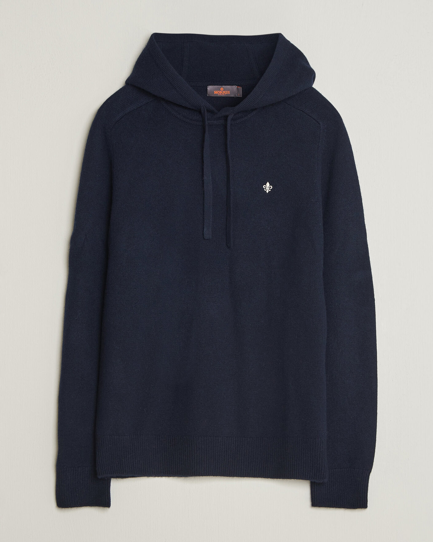 Herre | Trøjer | Morris | Hertford Lambswool Hoodie Navy
