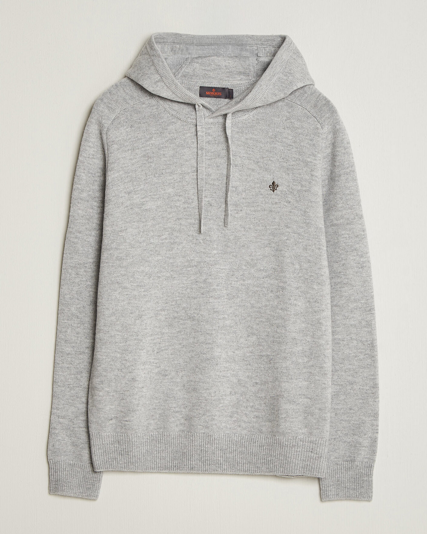 Herre | Trøjer | Morris | Hertford Lambswool Hoodie Grey