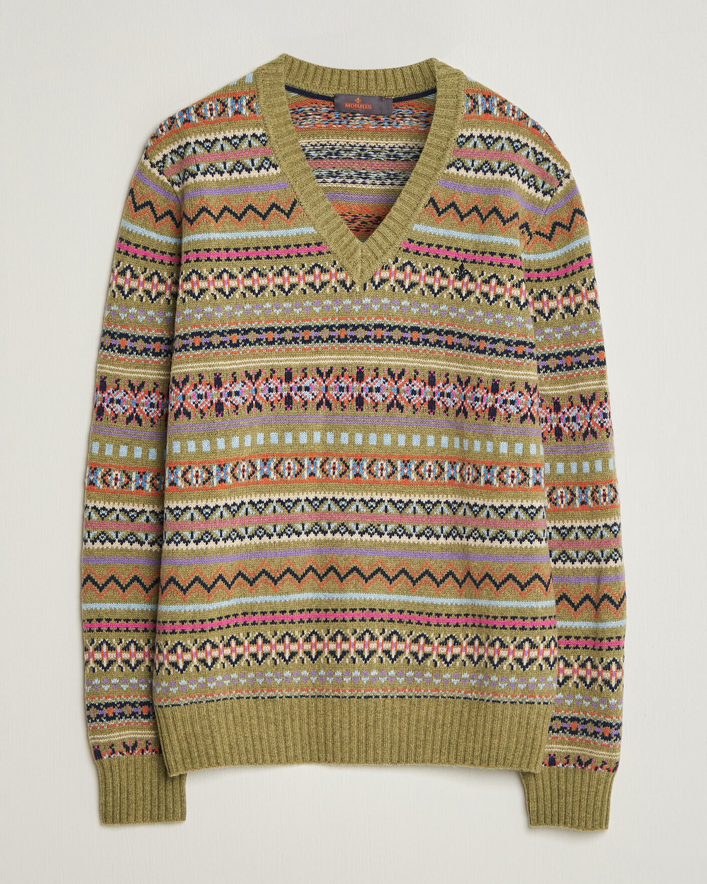 Herre | Trøjer | Morris | Tavish V-Neck Olive