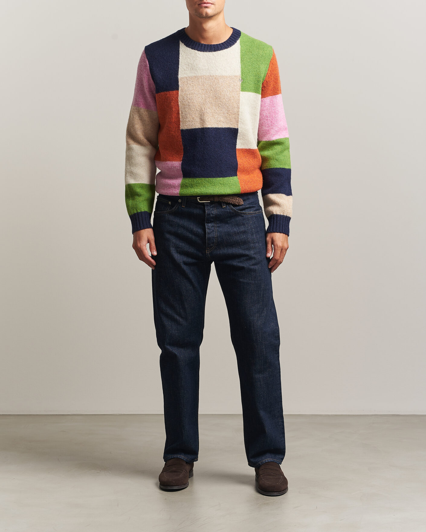 Herre | Trøjer | Morris | Hubert Sweater Navy