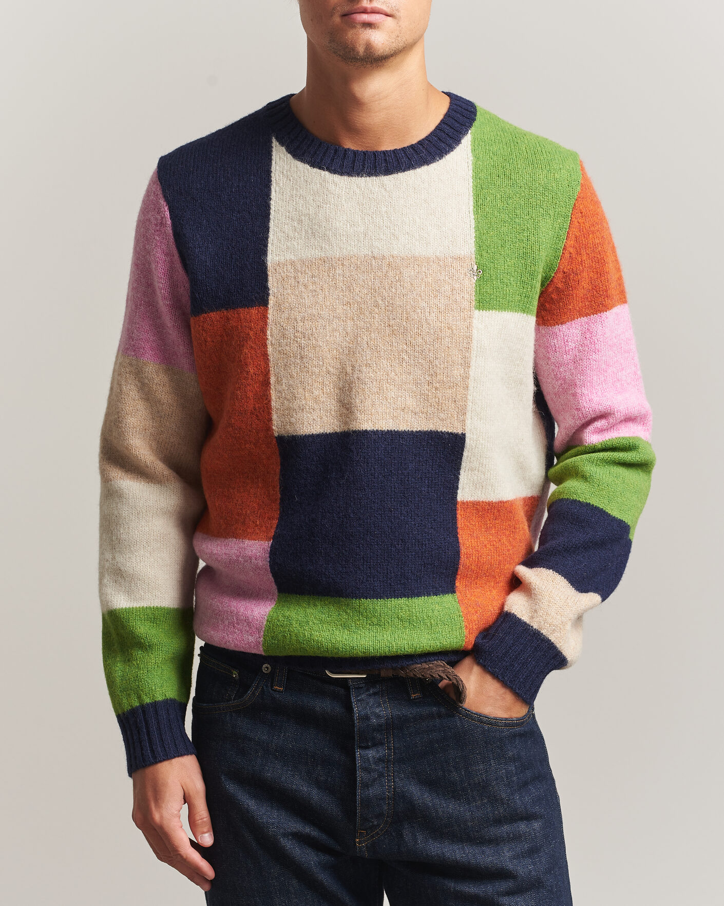 Herre | Trøjer | Morris | Hubert Sweater Navy