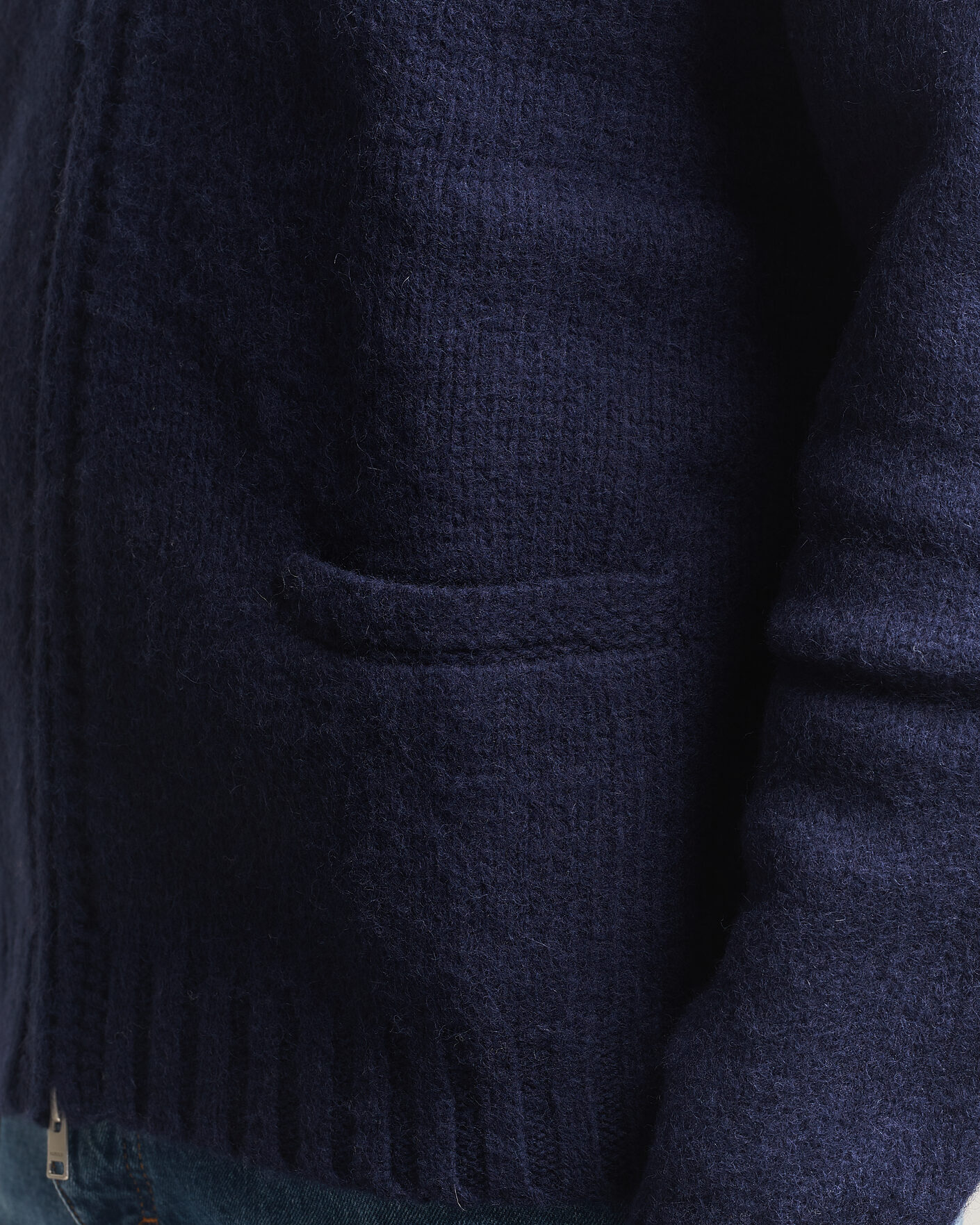 Herre | Trøjer | Morris | Boyd Zip Cardigan Navy