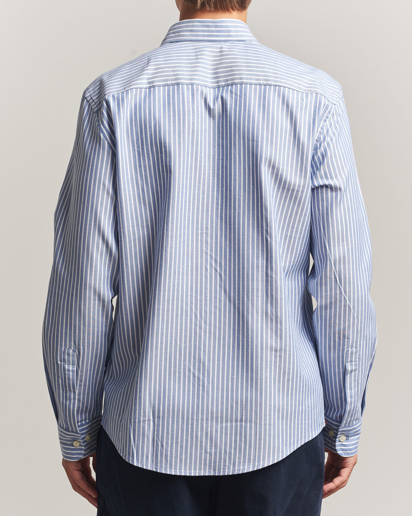 Herre | Skjorter | Morris | Fine Oxford Shirt Blue