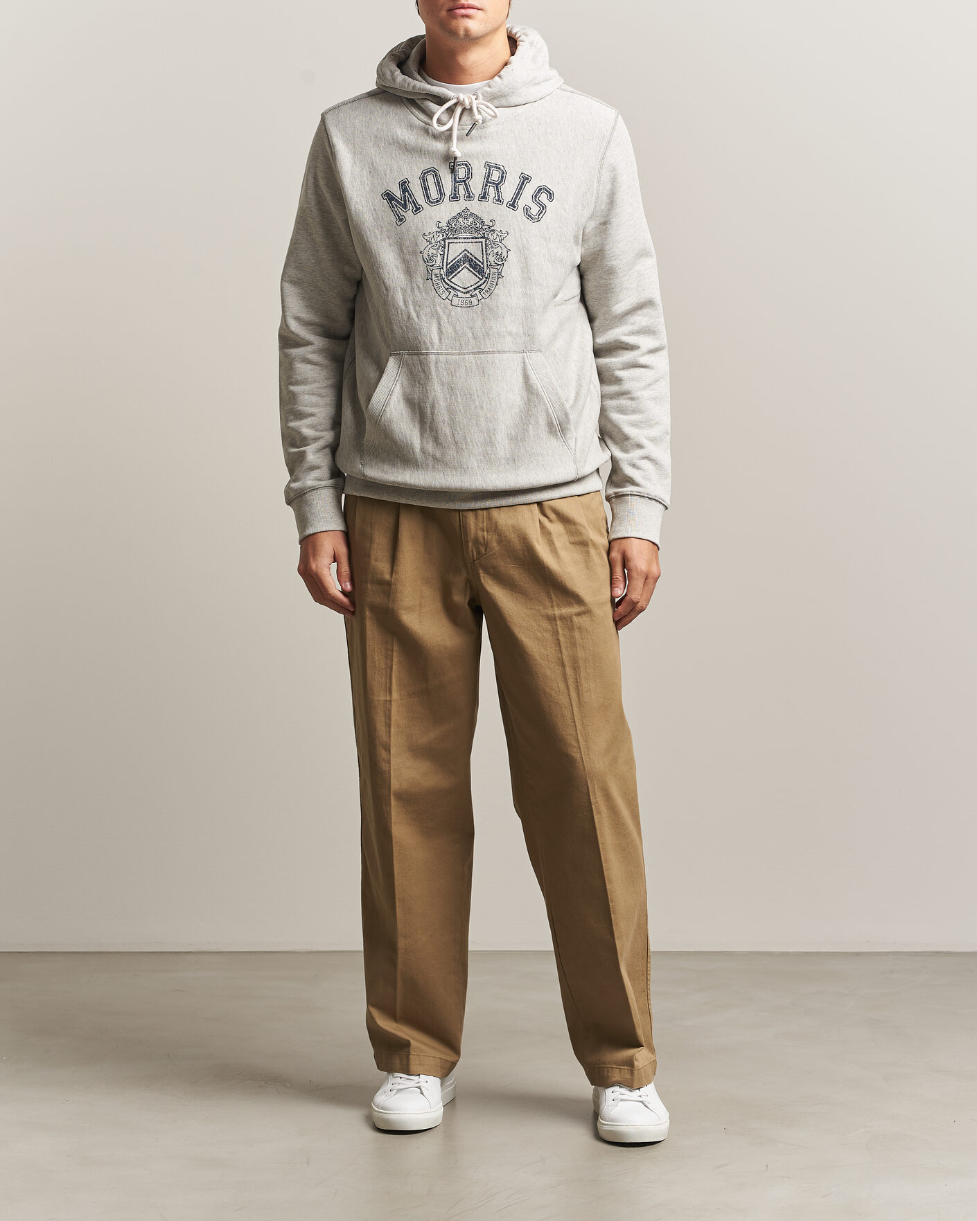 Herre | Trøjer | Morris | Darrow Hoodie Grey