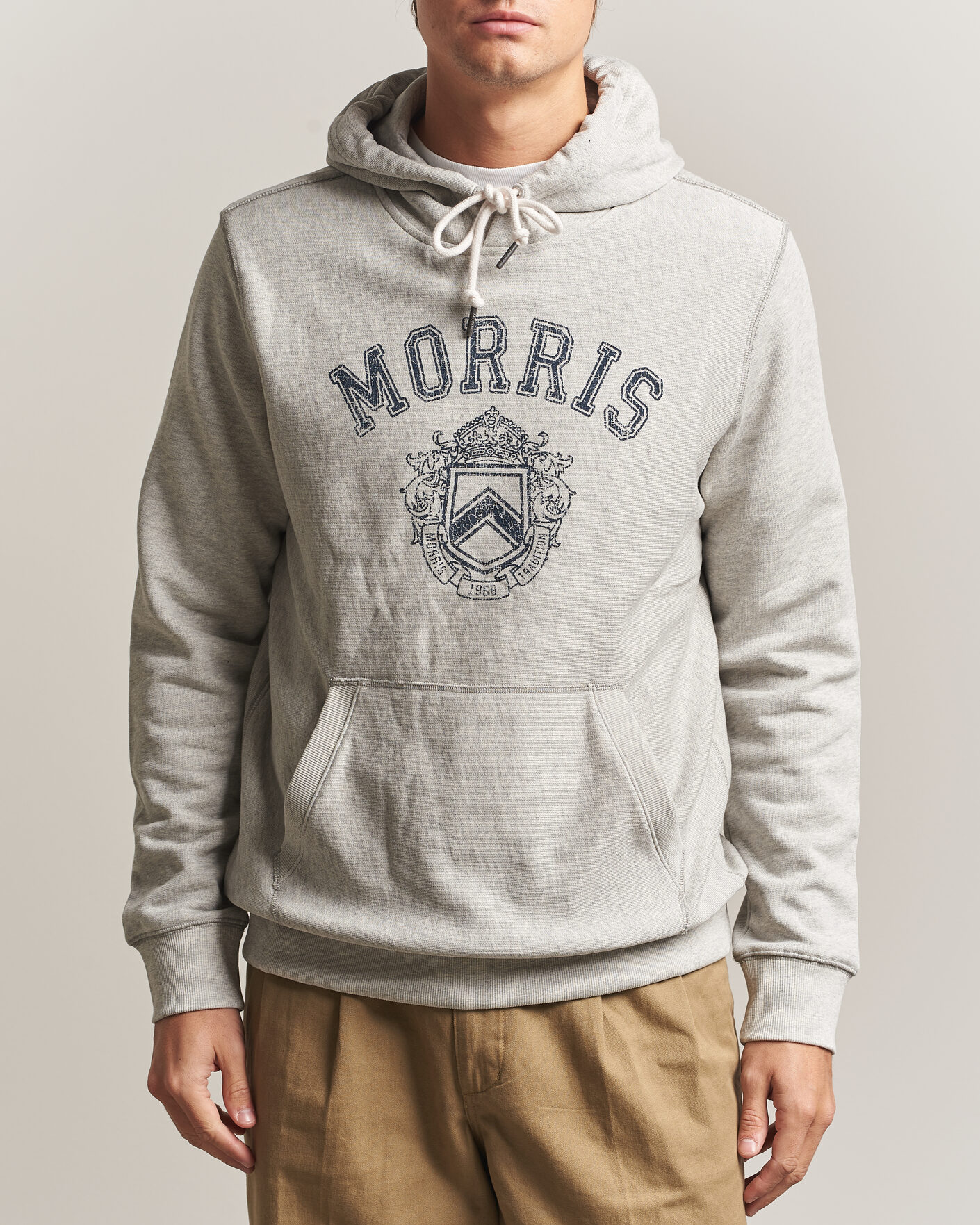Herre | Trøjer | Morris | Darrow Hoodie Grey