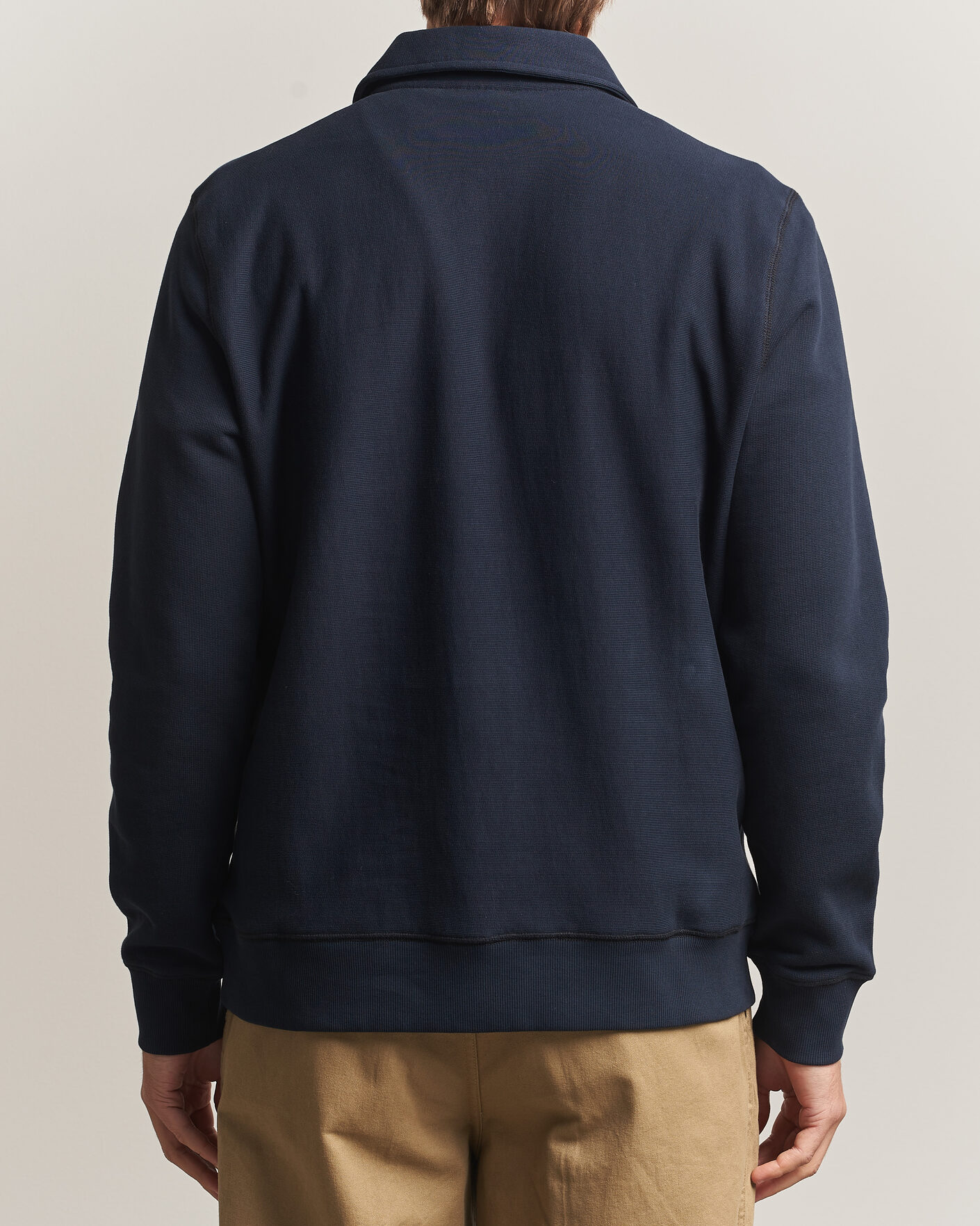 Herre | Trøjer | Morris | Winston Polo Sweatshirt Old Blue