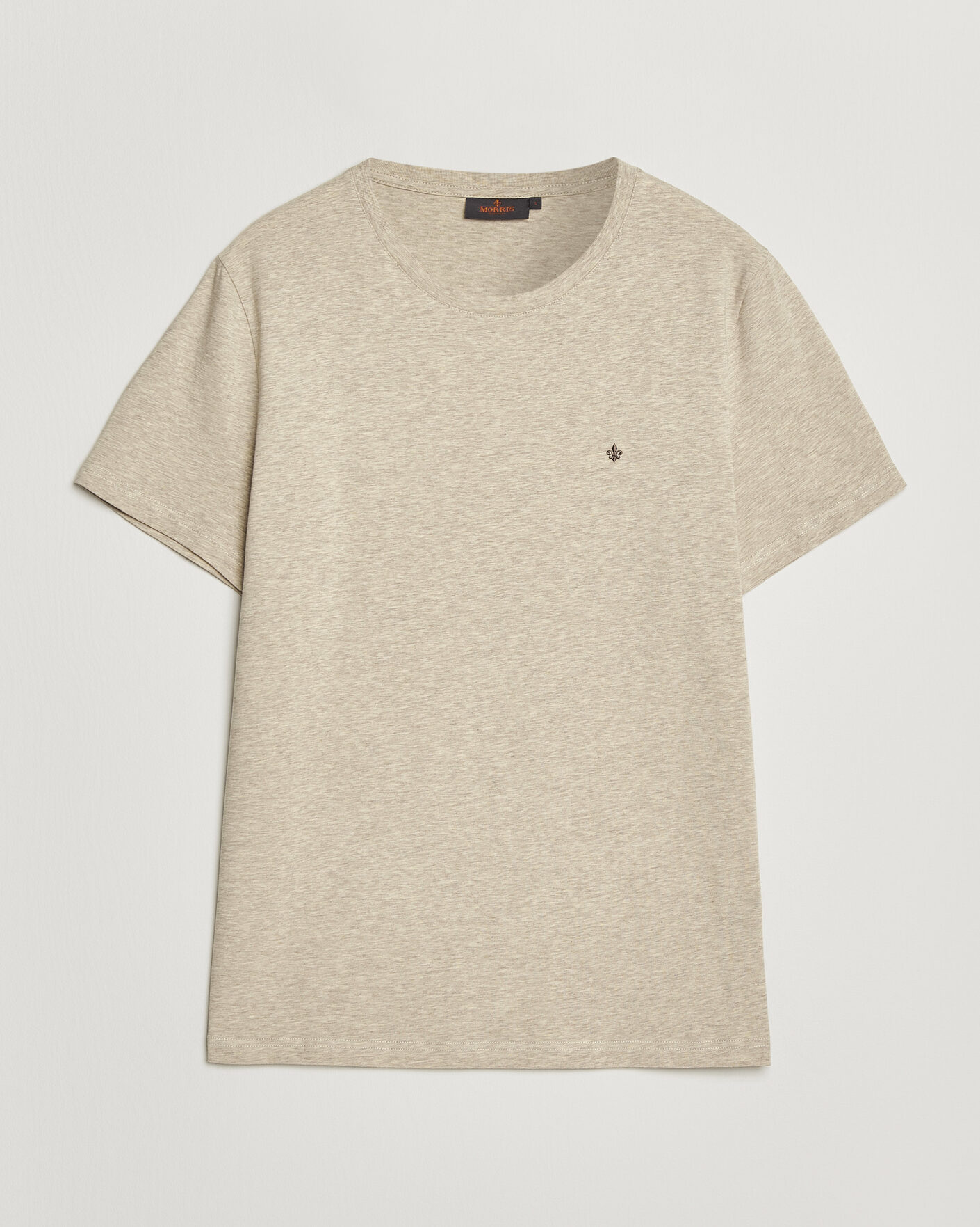 Herre | T-Shirts | Morris | James Crew Neck T-Shirt Khaki